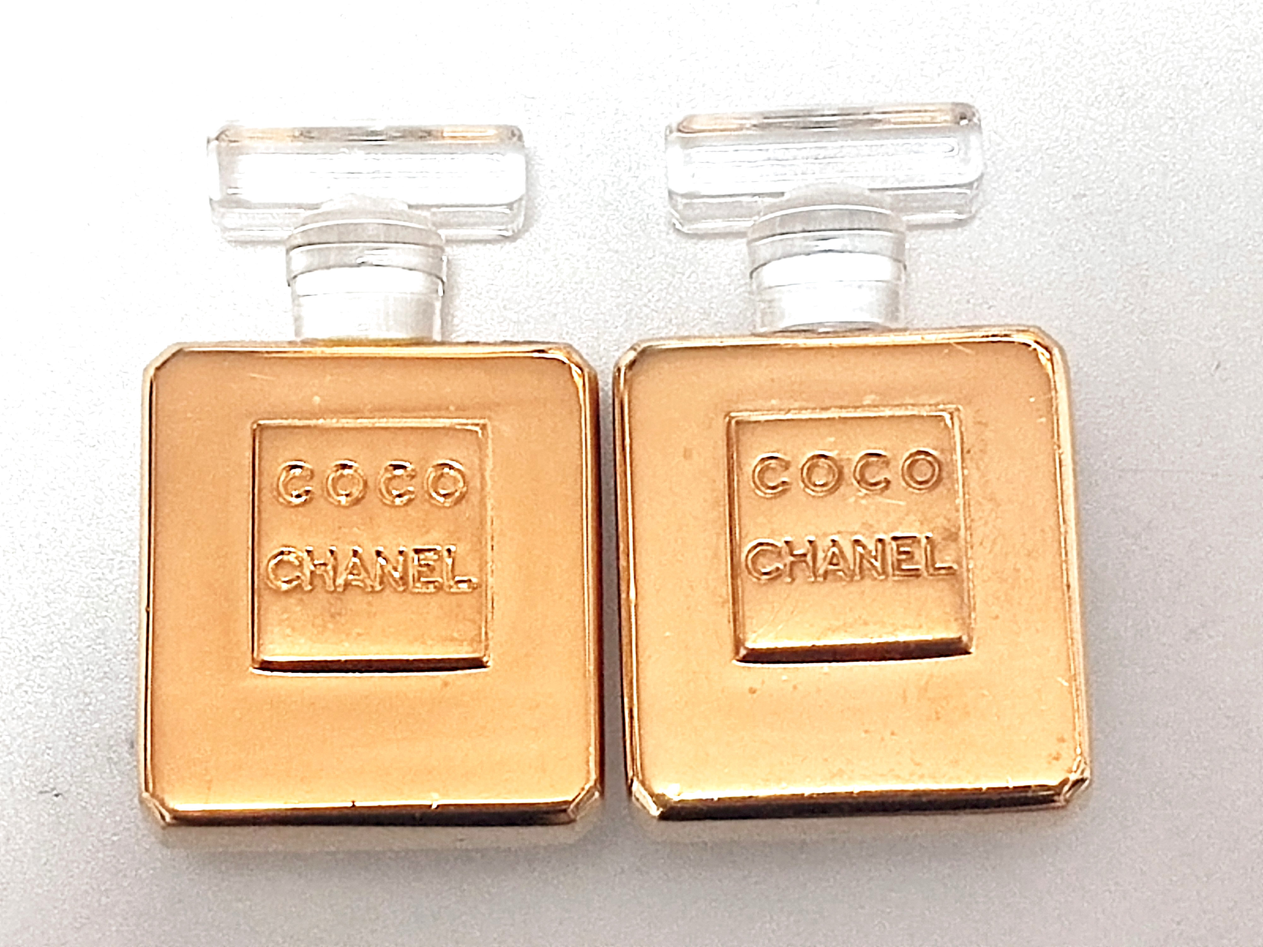 Perfume Bottle Earrings, Size 23 — view 3