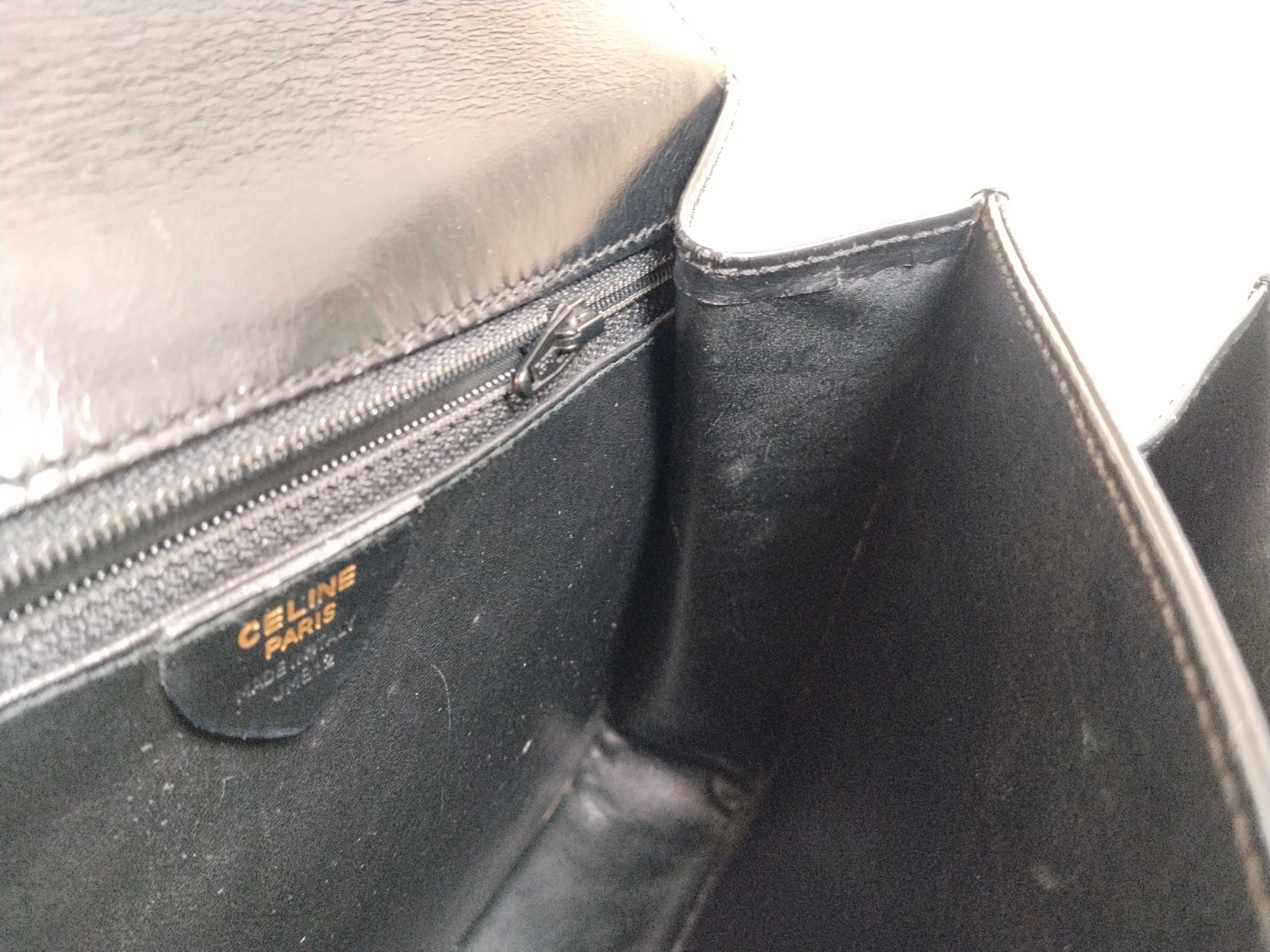 2-way handbag, black/gold hardware handbag — view 13
