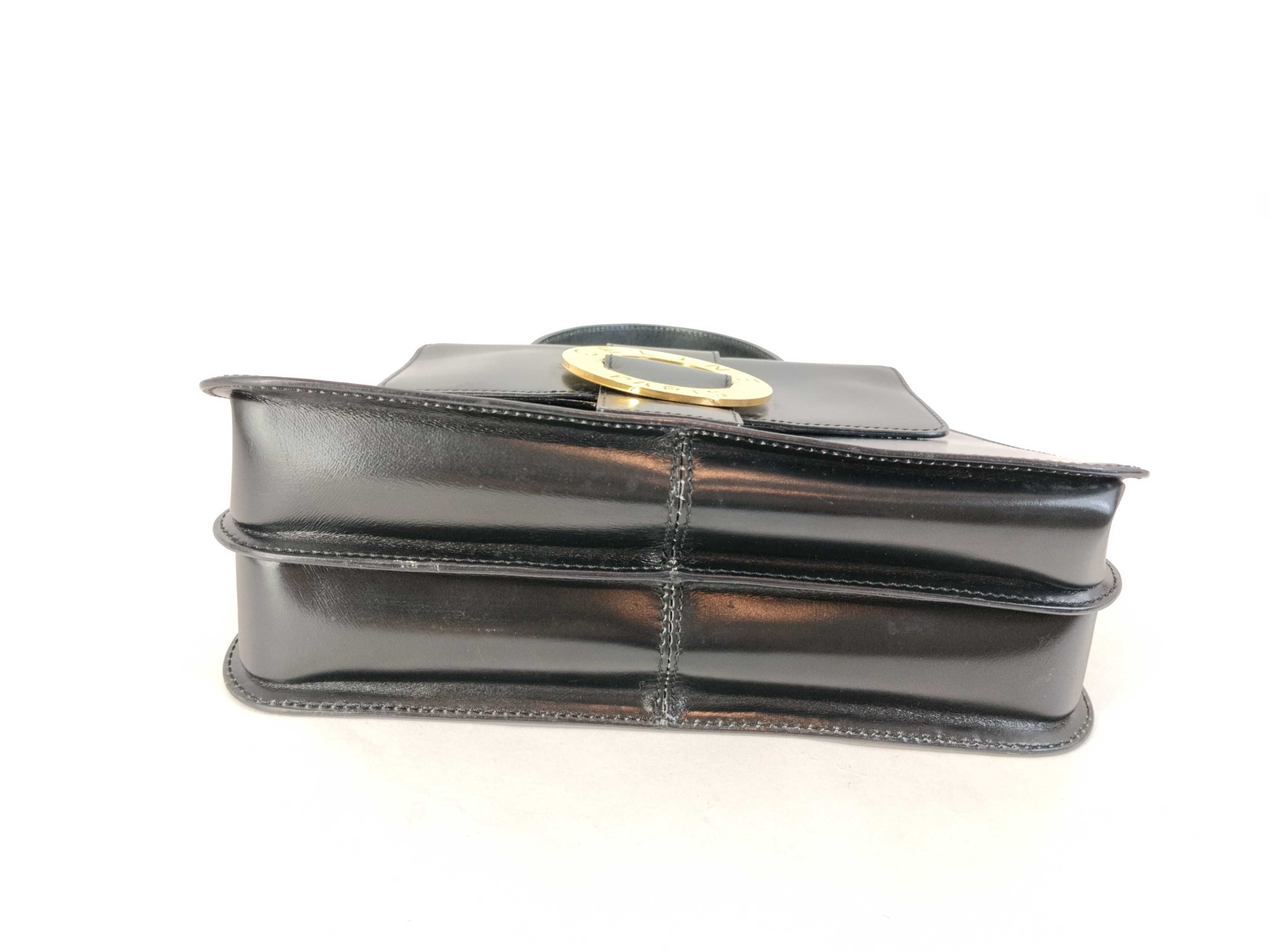 2-way handbag, black/gold hardware handbag — view 8