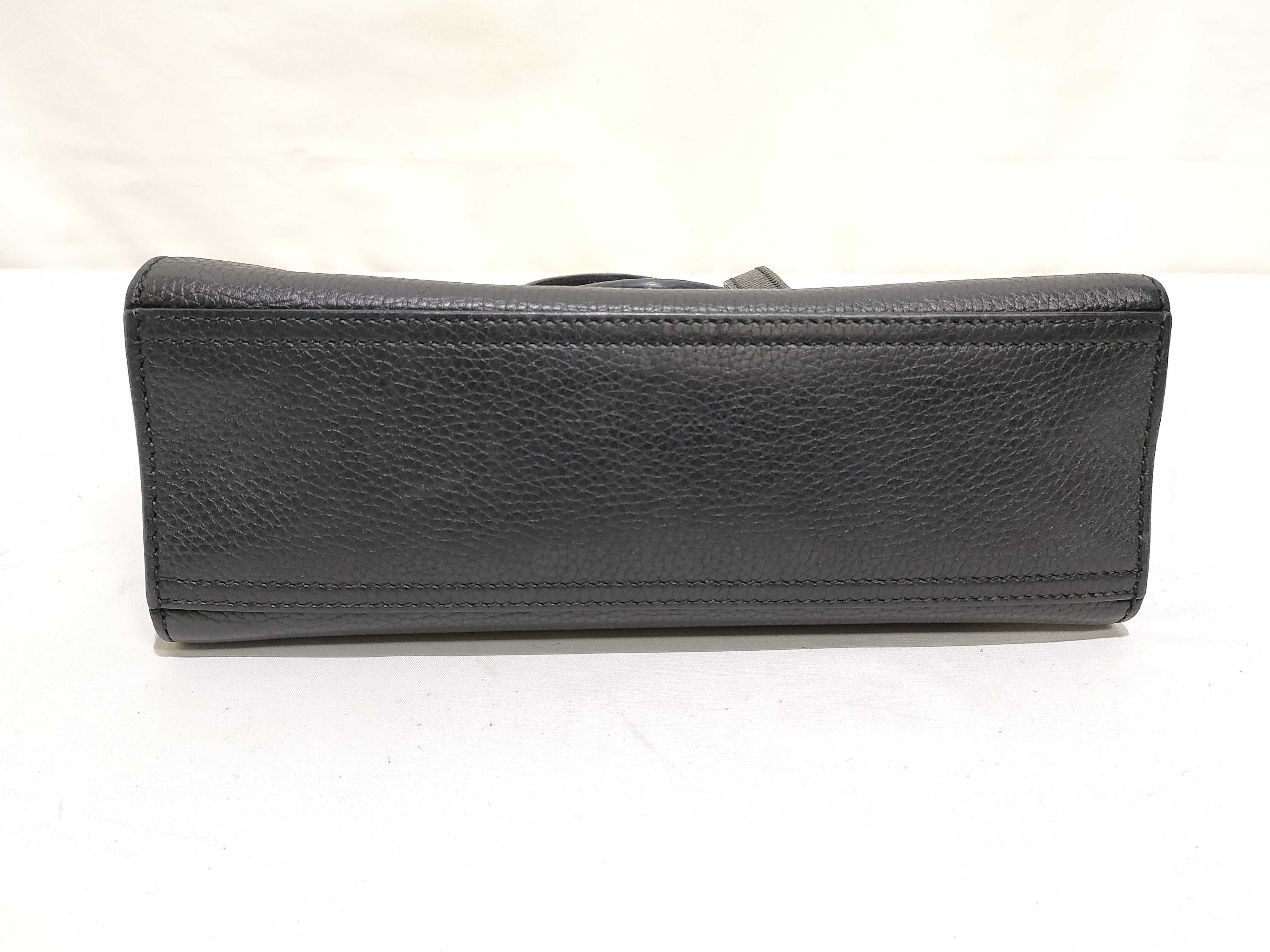 KR- GG Marmont Leather 2-Way Handbag Black 442622 Handbag — view 7