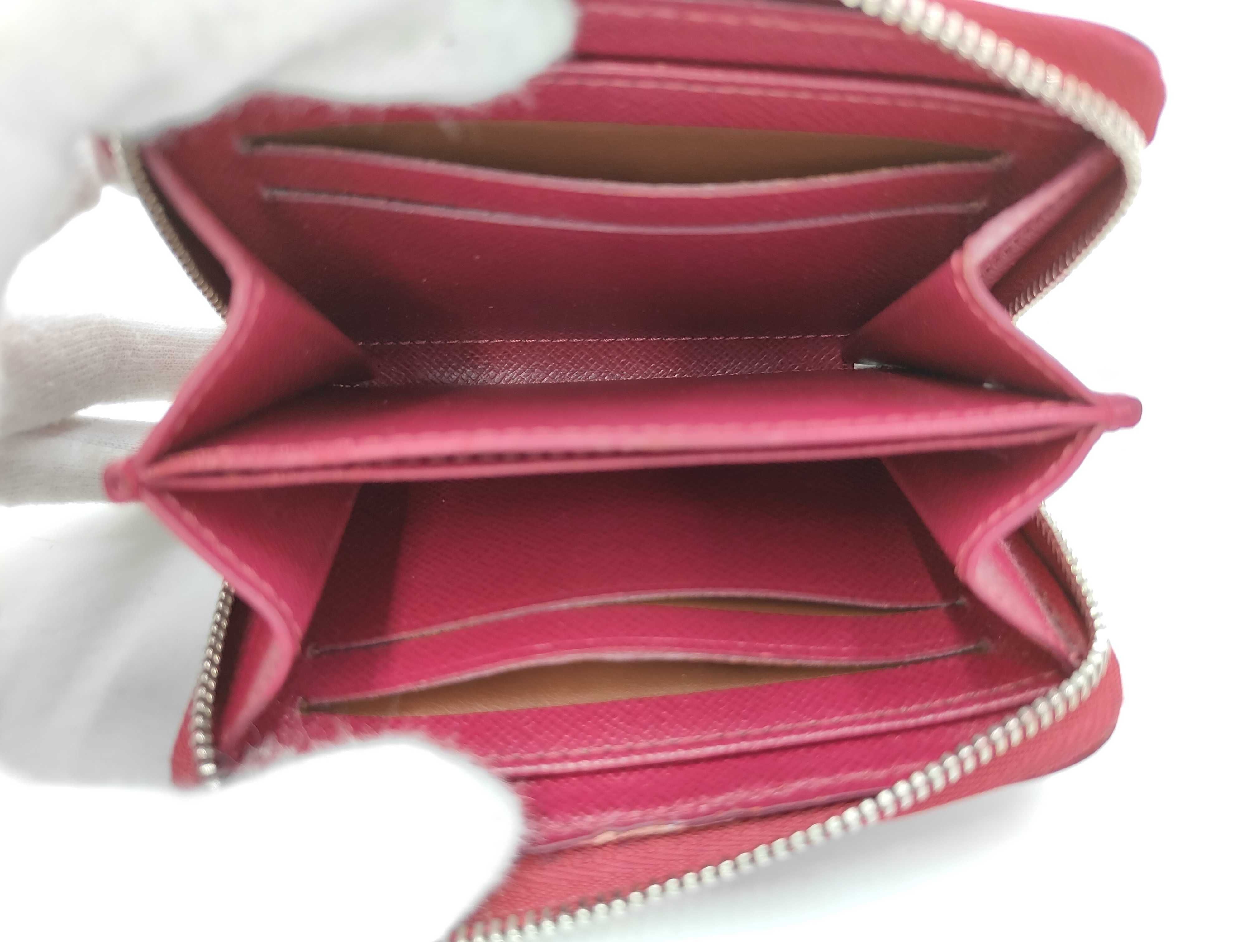 Epi Zippy Coin Purse Red M60383 Wallet — view 9