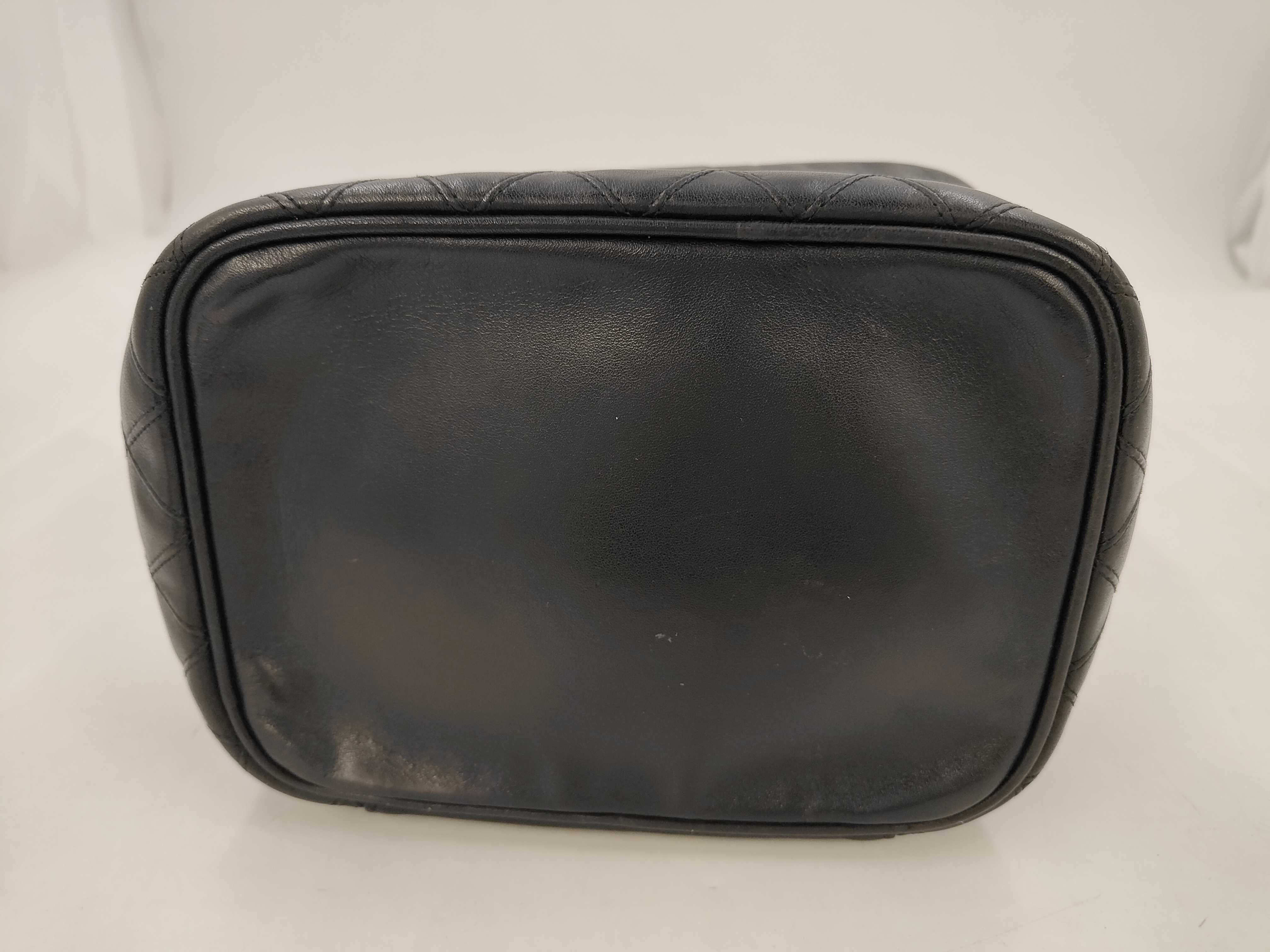 Bicolore Black Lambskin Vanity Bag — view 7