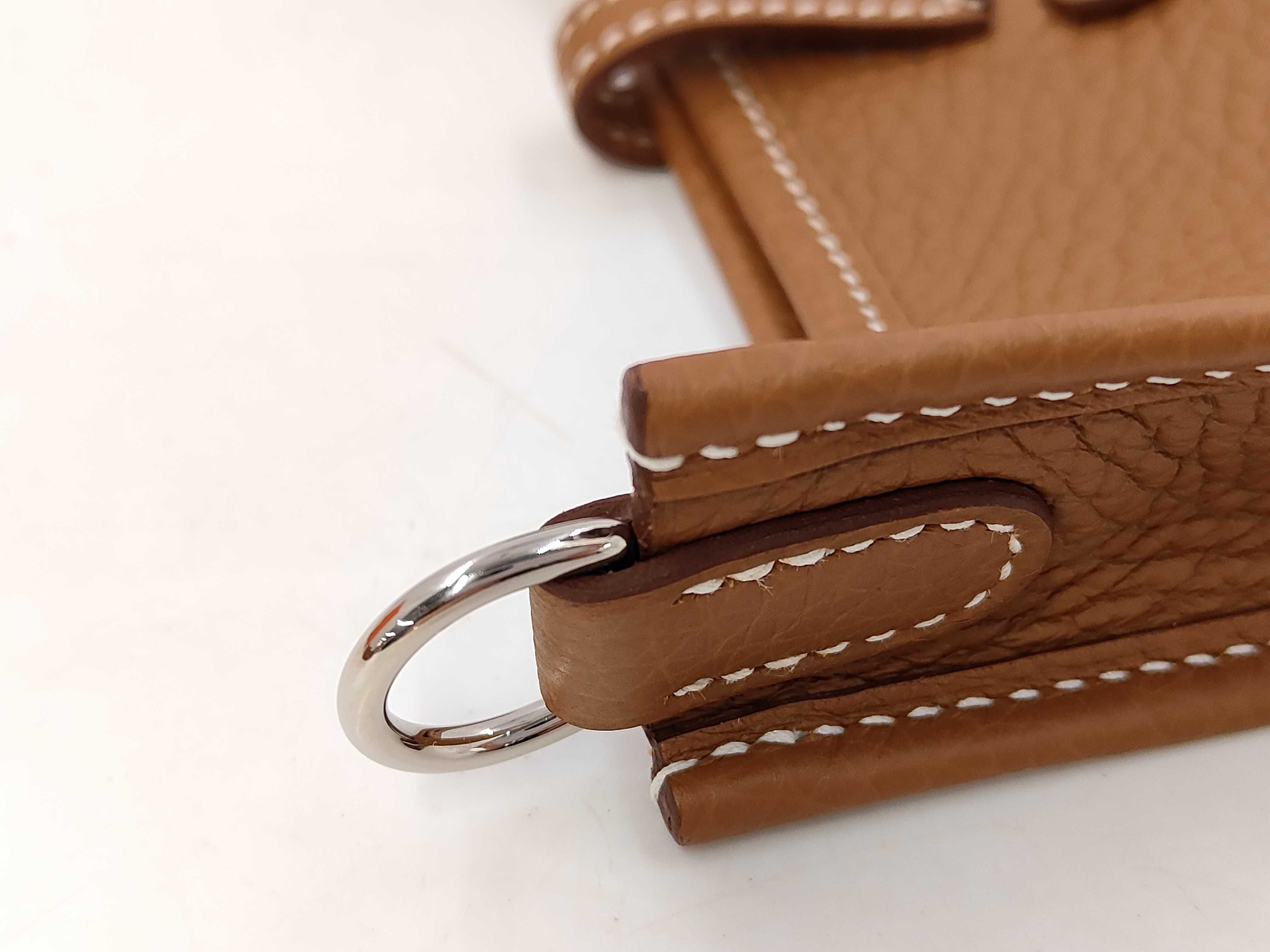 Mini Evelyne Amazone 16 TPM Taurillon Clemence Leather Gold Silver Hardware G Stamp Shoulder Bag — view 5