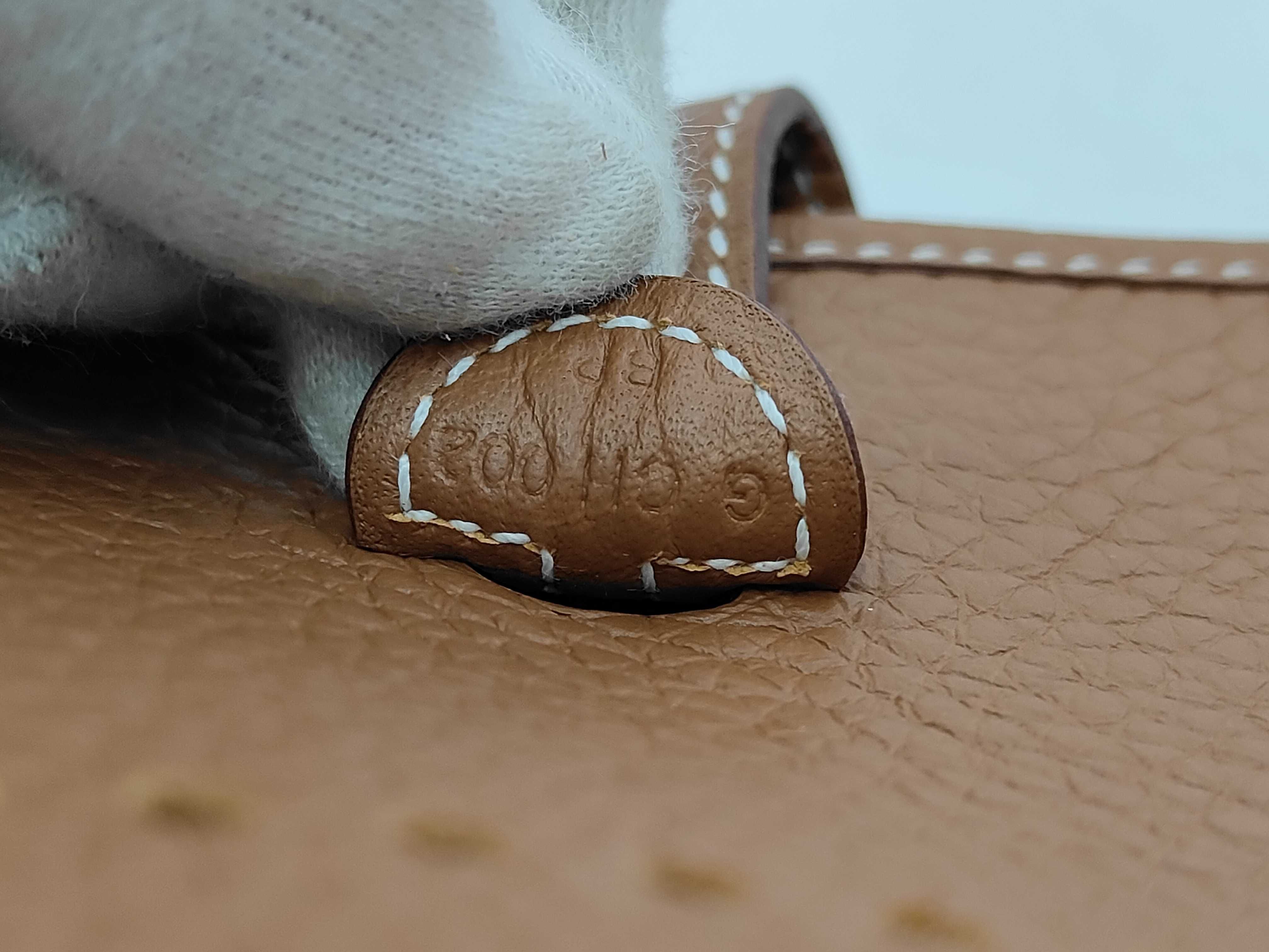 Mini Evelyne Amazone 16 TPM Taurillon Clemence Leather Gold Silver Hardware G Stamp Shoulder Bag — view 8