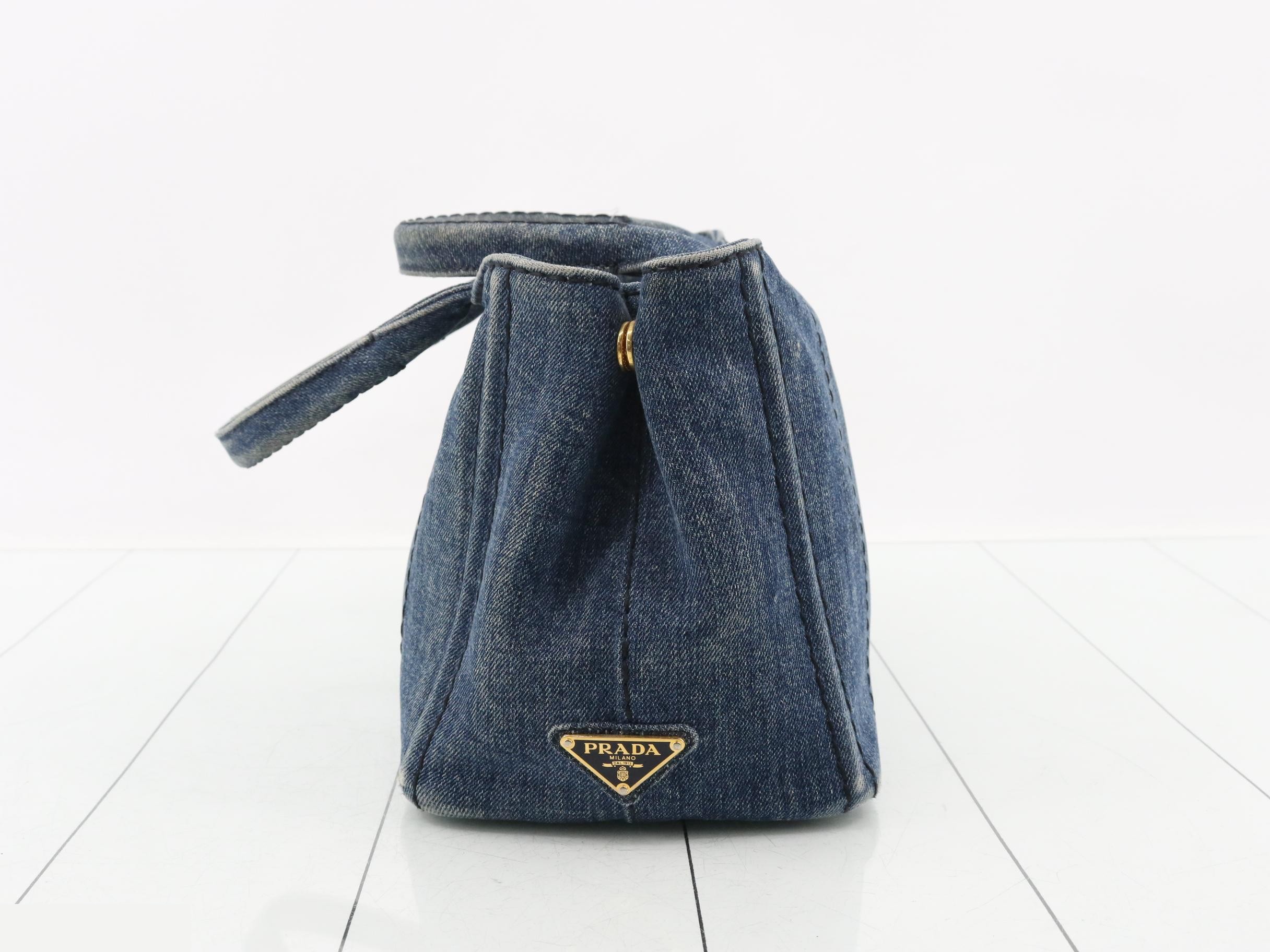Canapa handbag, denim, 203 — view 4