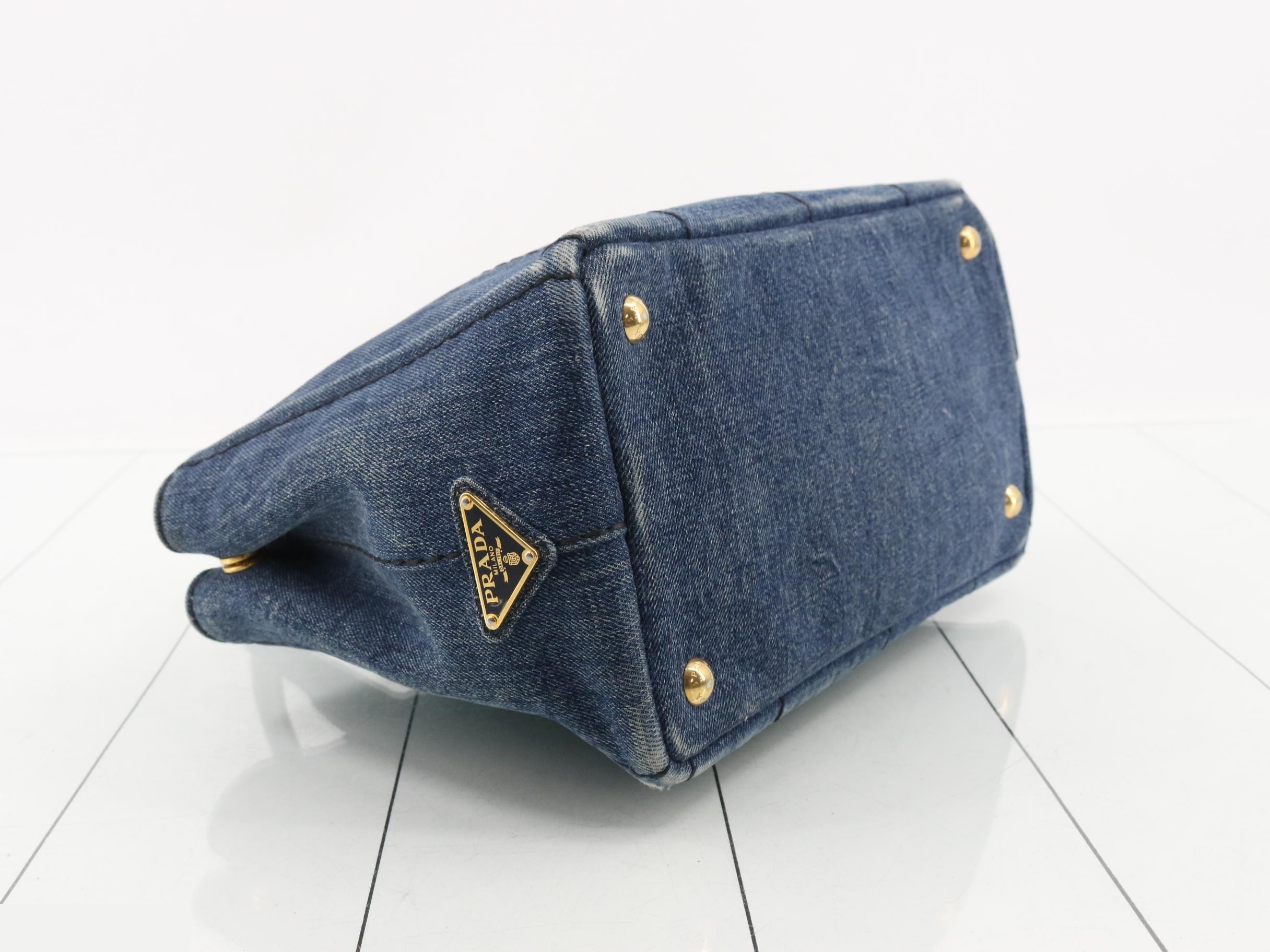 Canapa handbag, denim, 203 — view 5