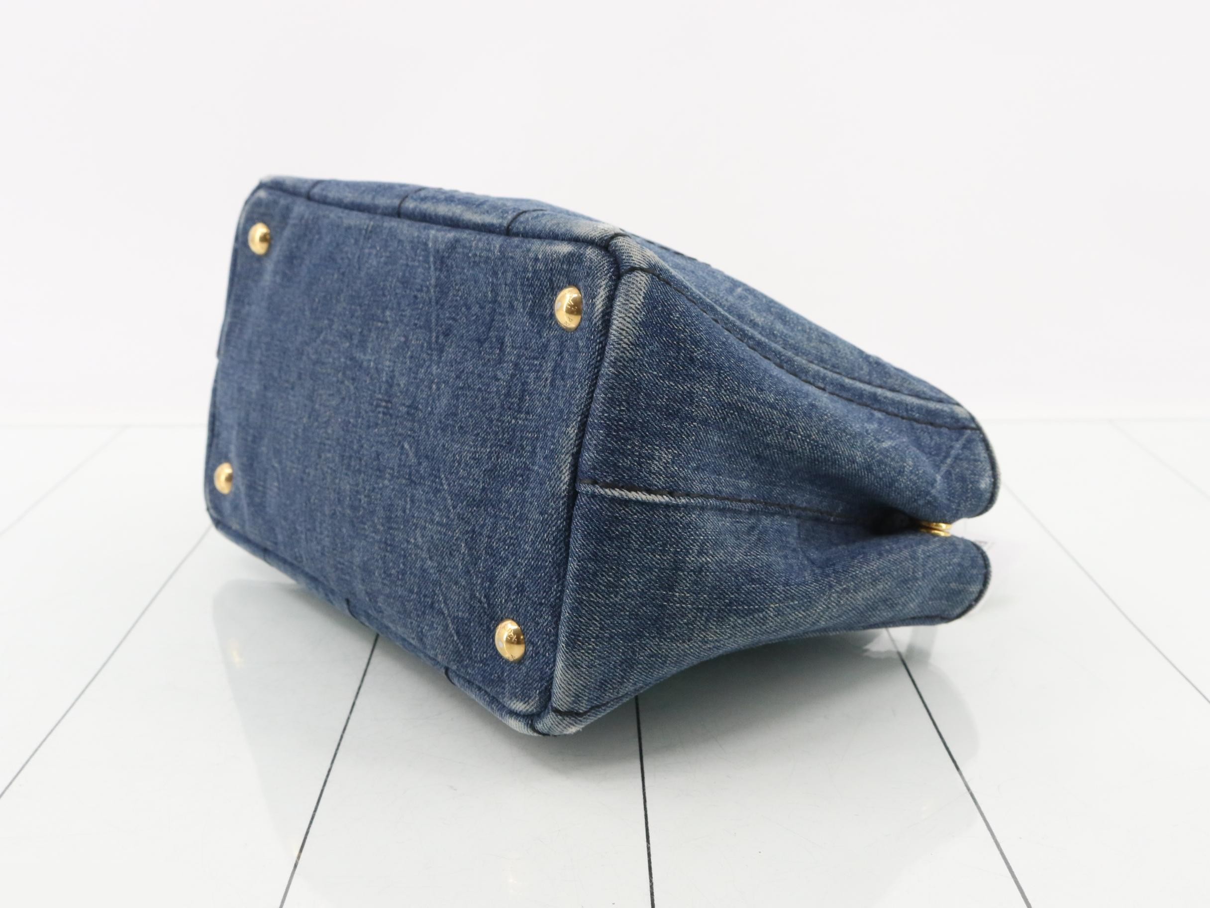 Canapa handbag, denim, 203 — view 6