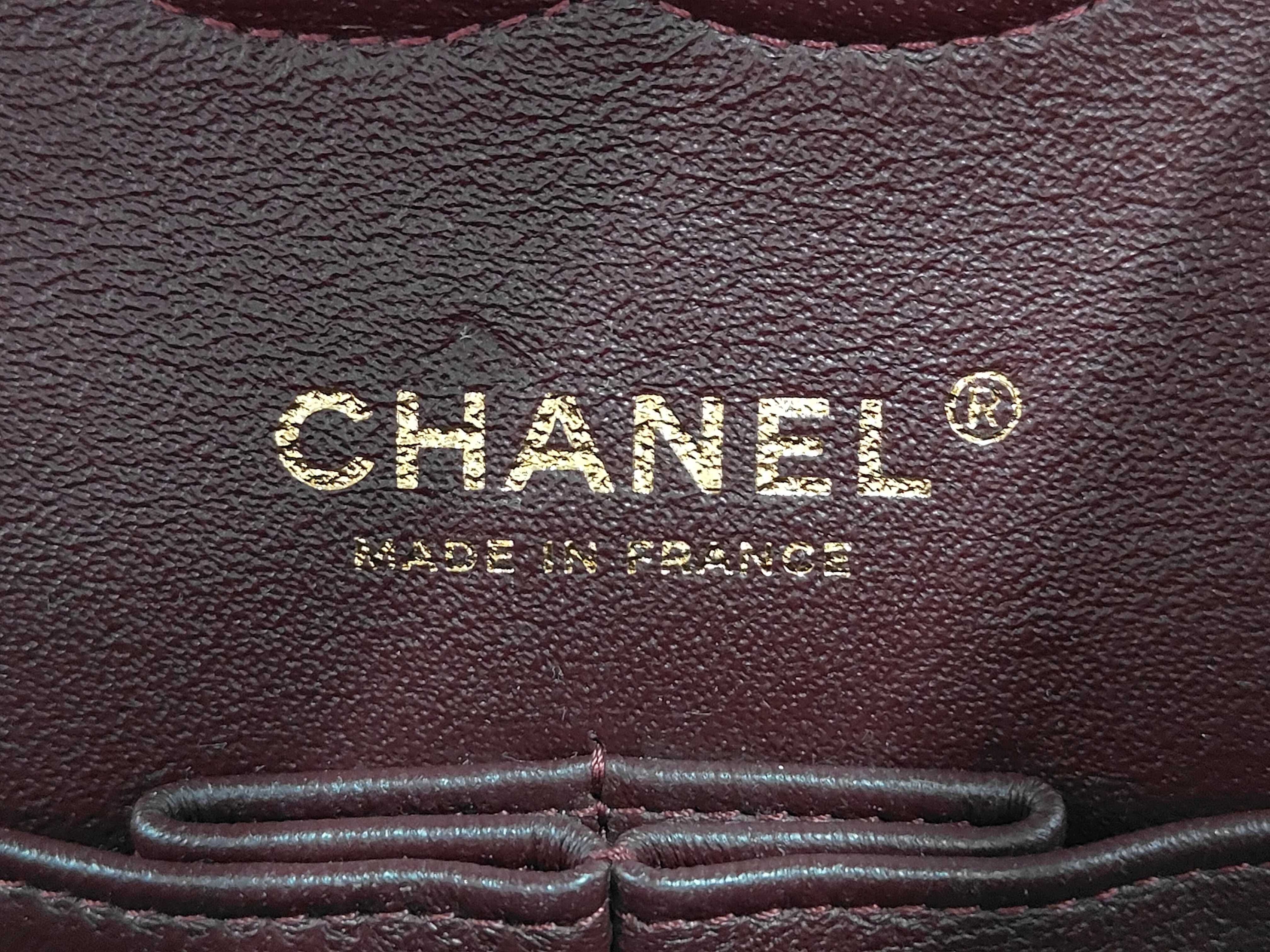 CF Black Lambskin Shoulder Bag with Gold Hardware — view 10