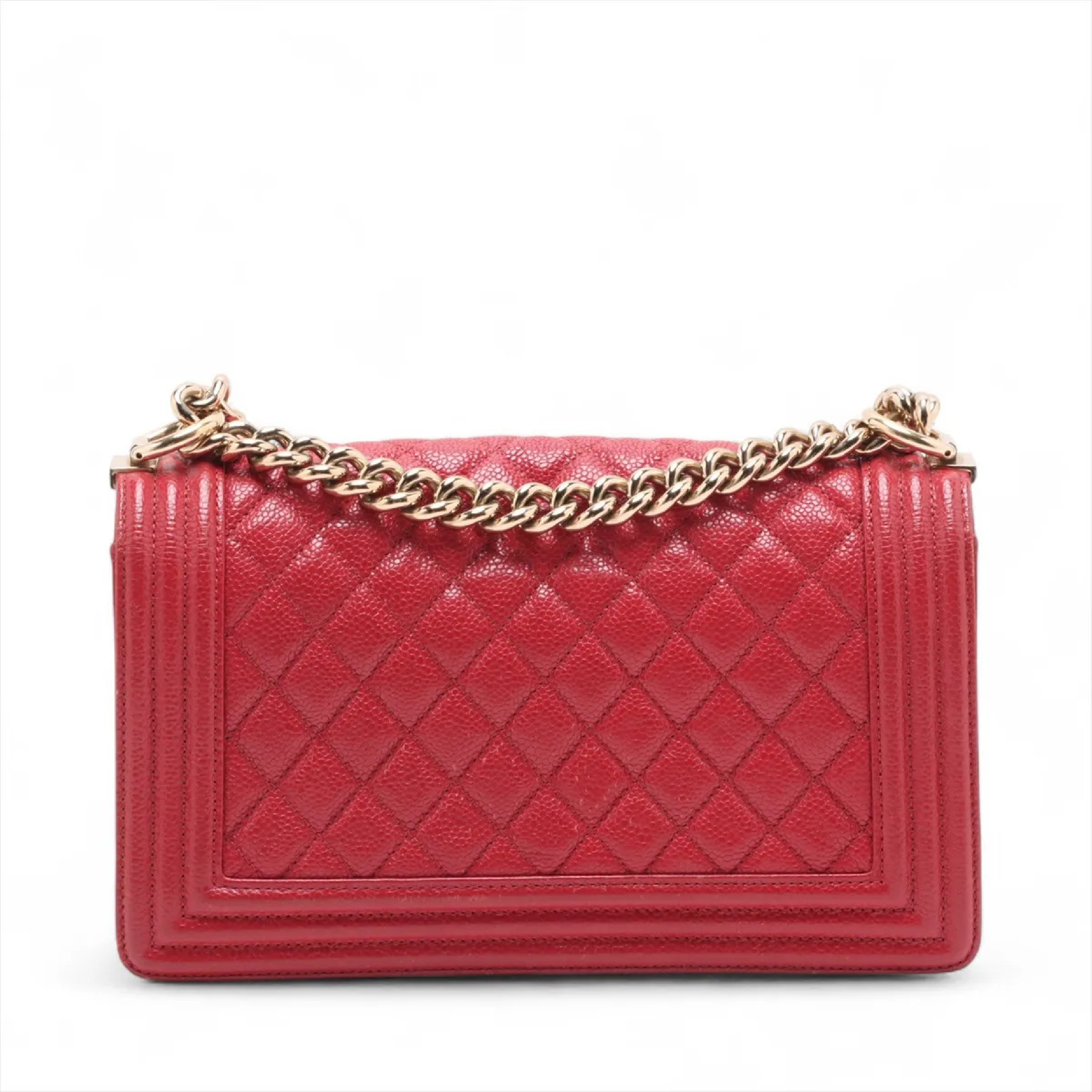 Boy Chanel 25 Caviar Skin Chain Shoulder Bag, serial number 29, A67086 (Shoulder Bag) — view 2