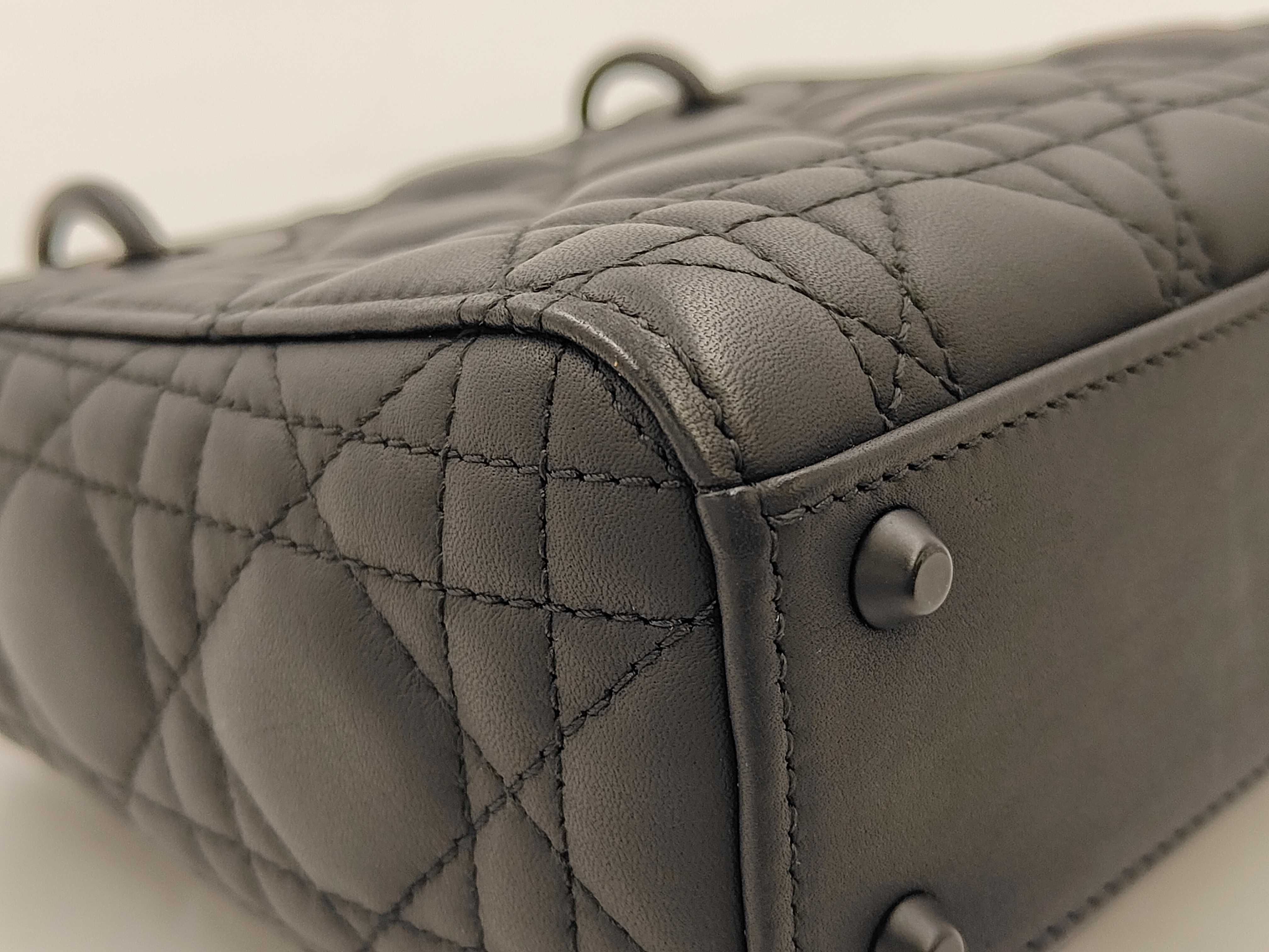 Cannage Lady Dior Mini 2-Way Handbag — view 4