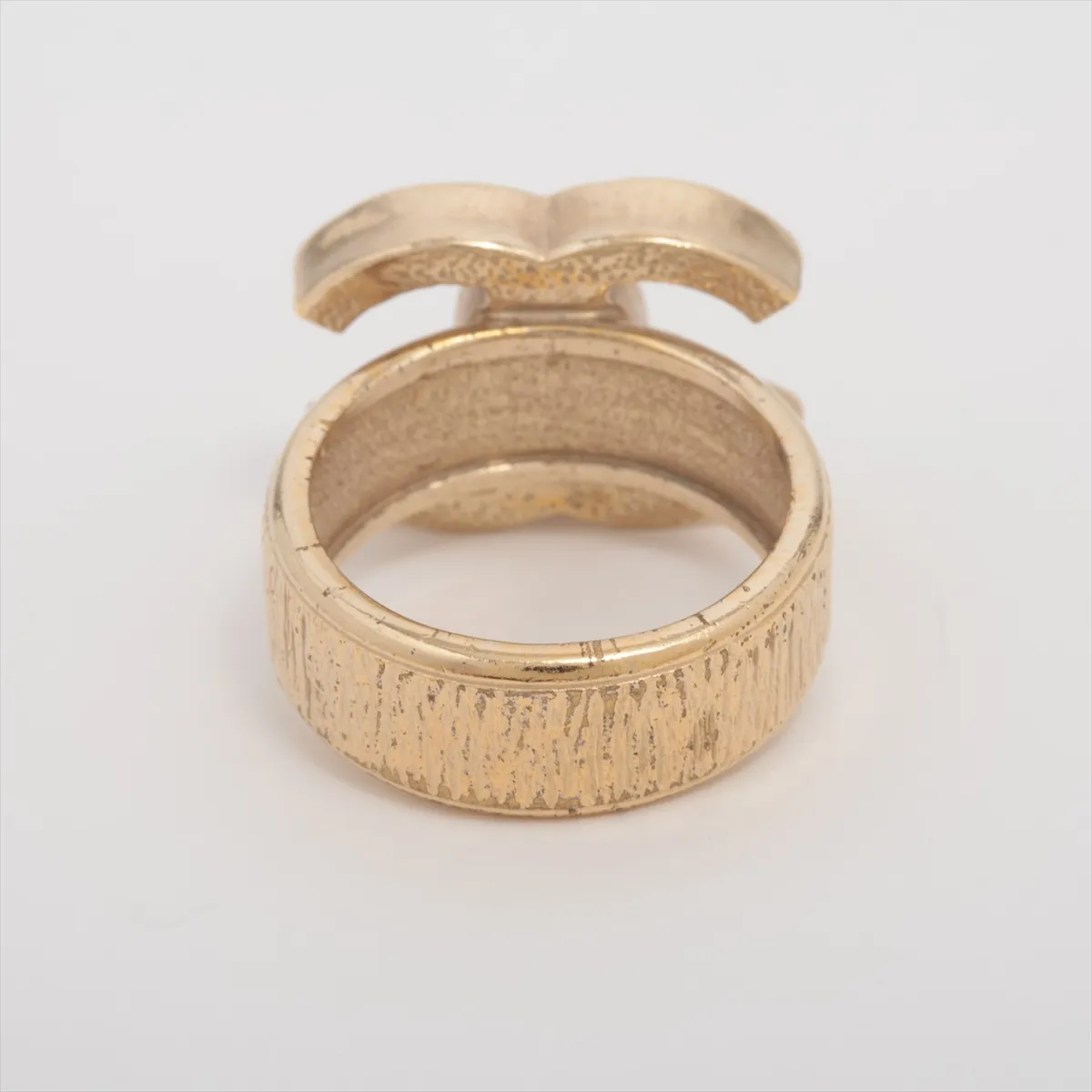 Coco Mark 07A Ring, GP Gold. Shows signs of wear, — view 2