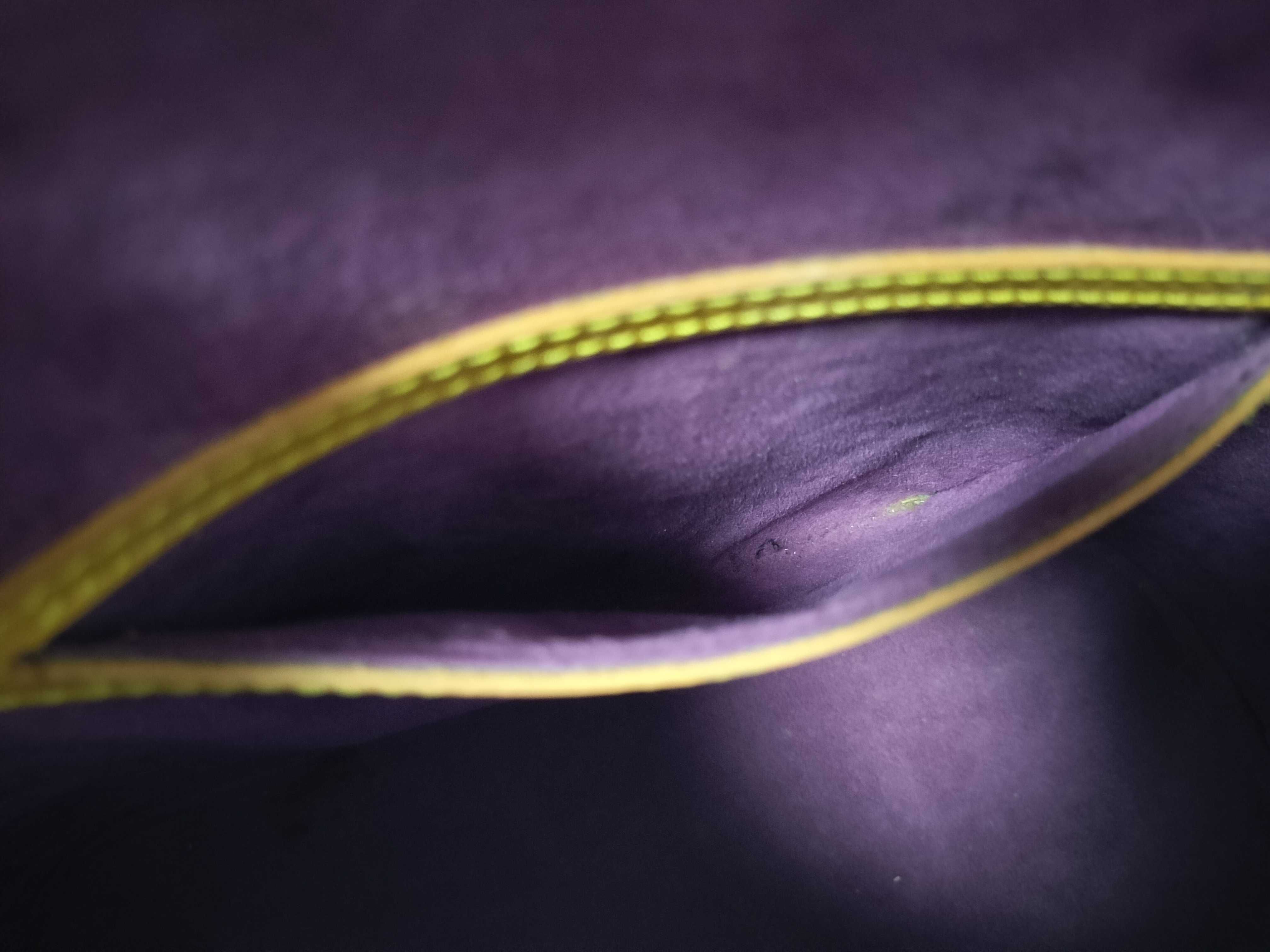 Epi M52149 Alma Yellow Handbag — view 12