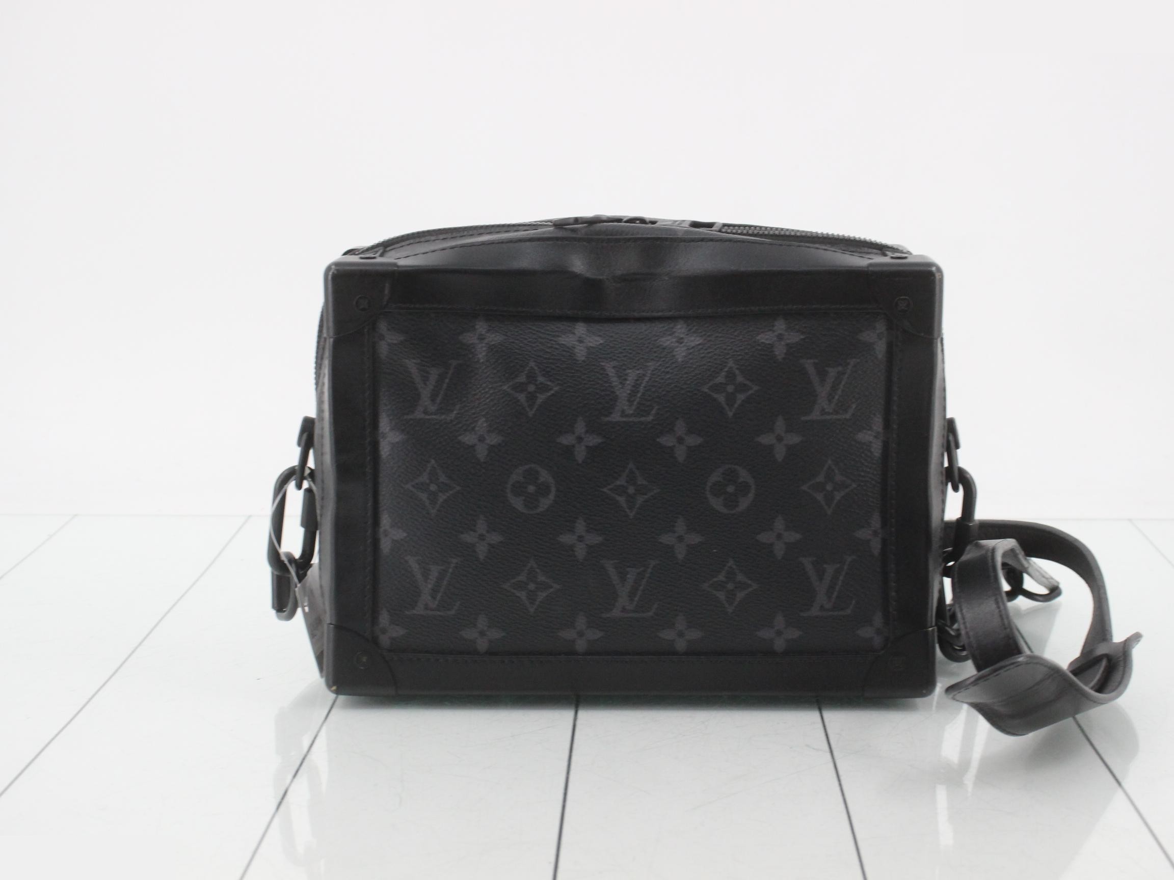 Soft Trunk Shoulder Bag, Monogram Eclipse