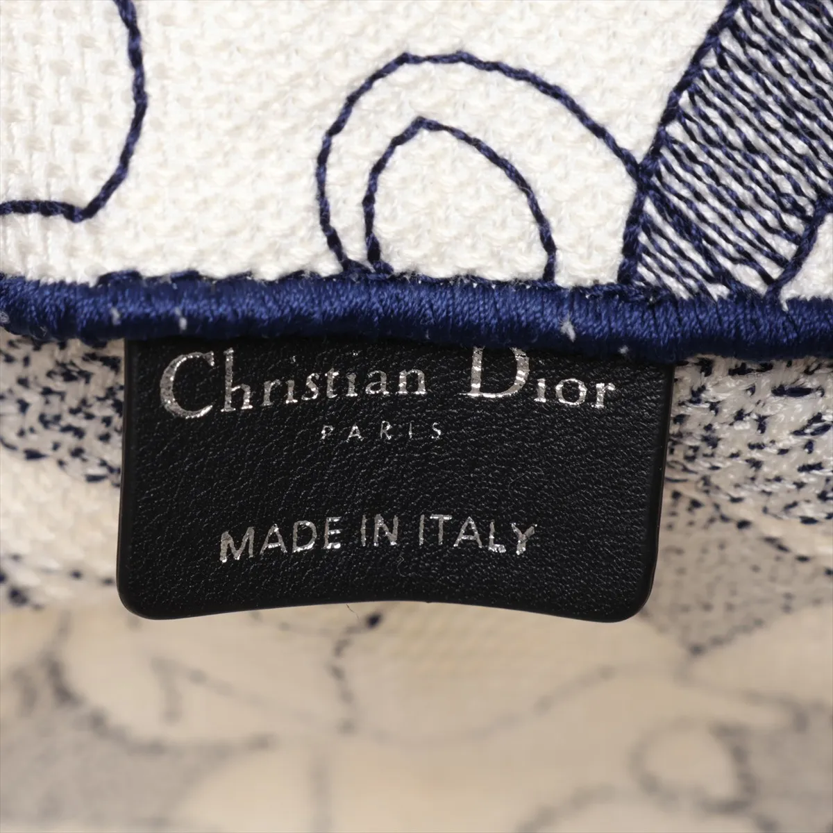 Diorcamp Canvas Shoulder Bag, Navy — view 7