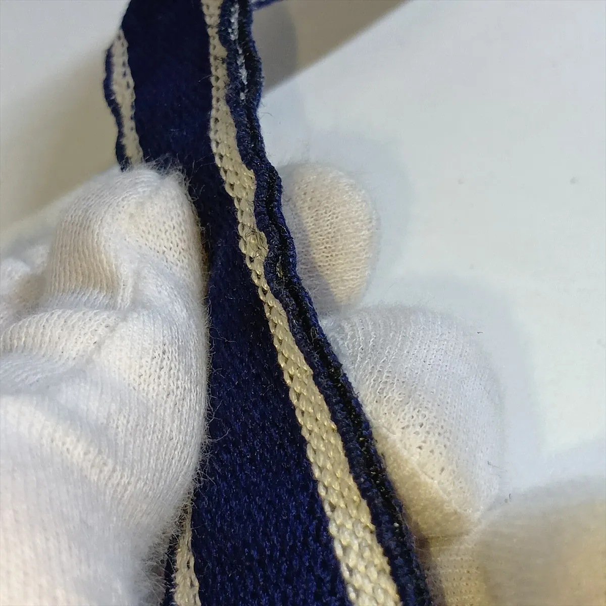 Diorcamp Canvas Shoulder Bag, Navy — view 10