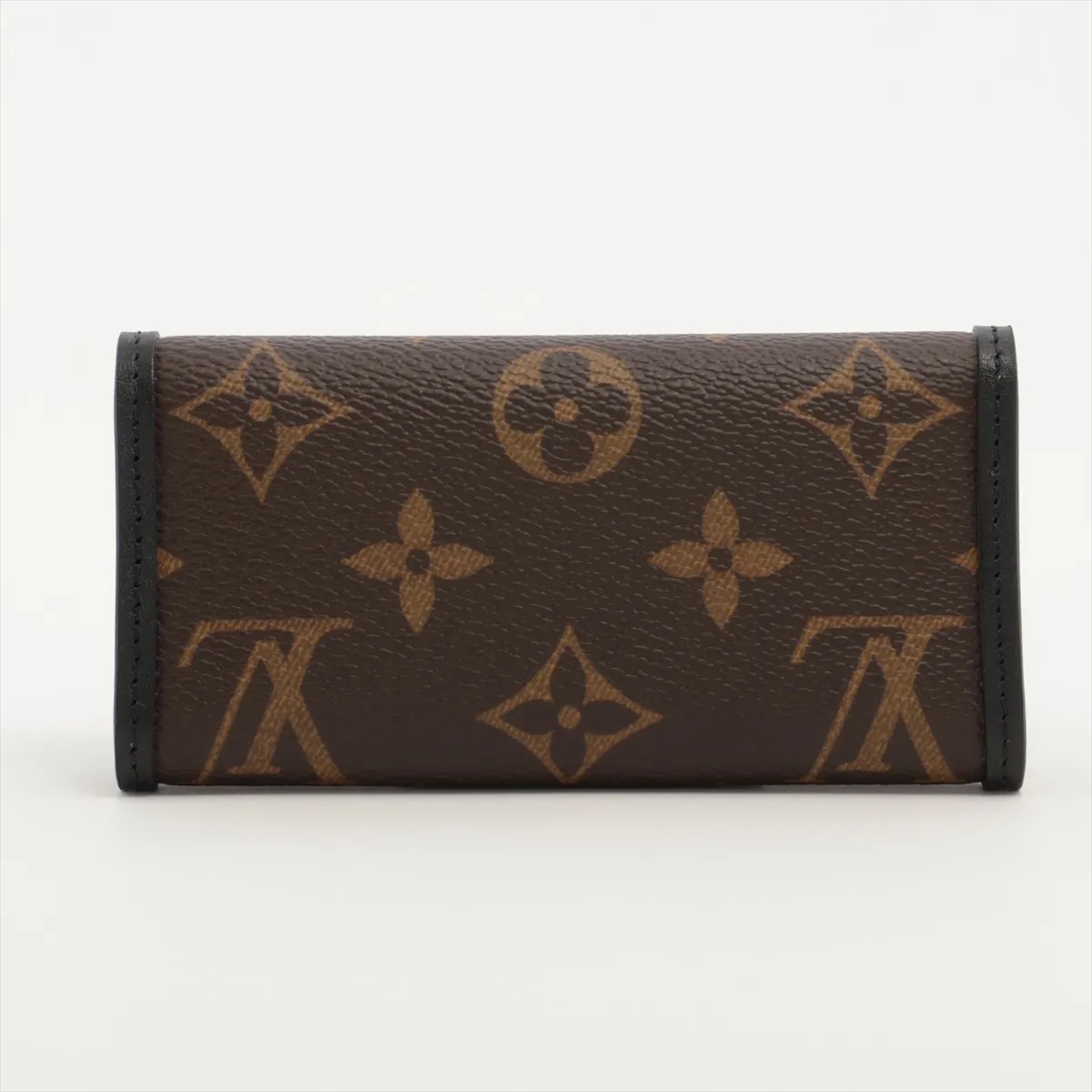 Monogram Macassar Multicles 6 M60165 CT4099 Brown x Black Key Case — view 2