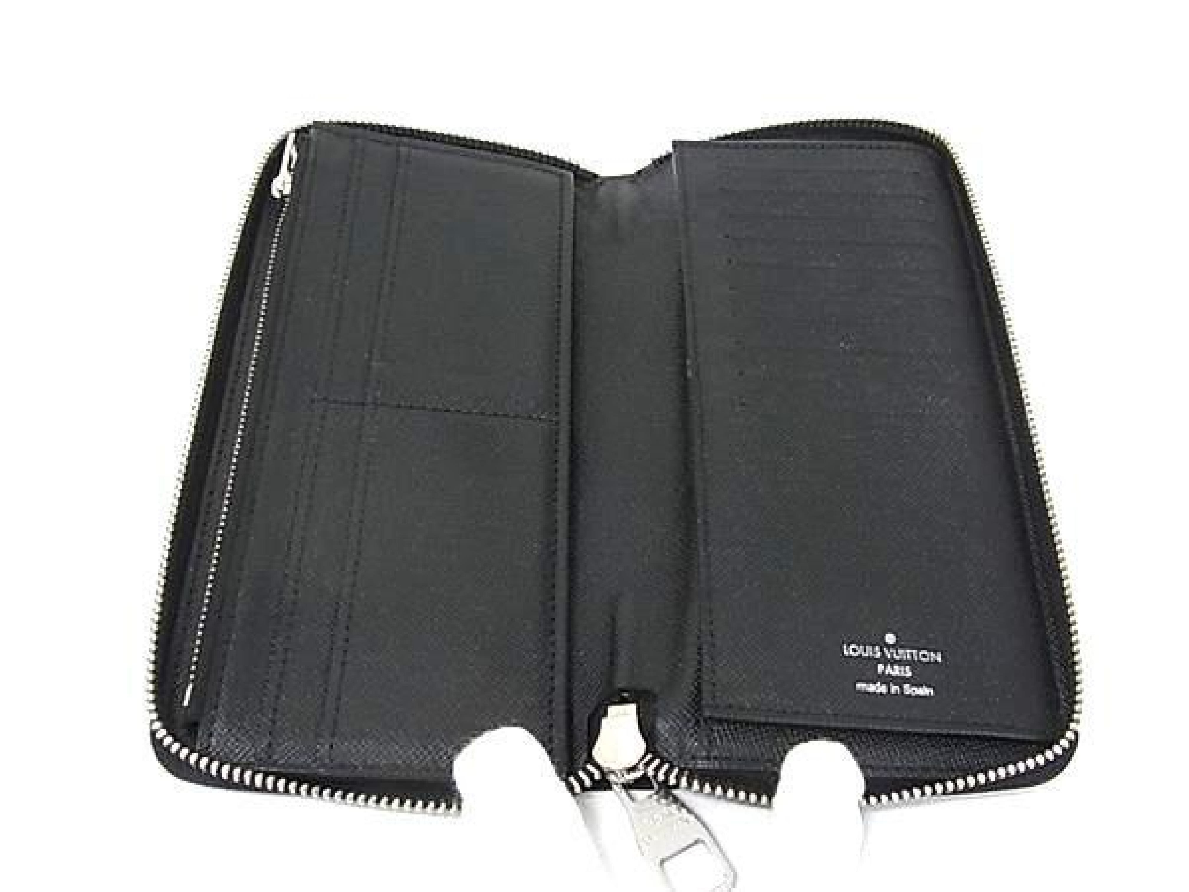N63095 Damier Graphite Zippy Wallet Vertical Round Zipper FW3703 Long Wallet — view 3