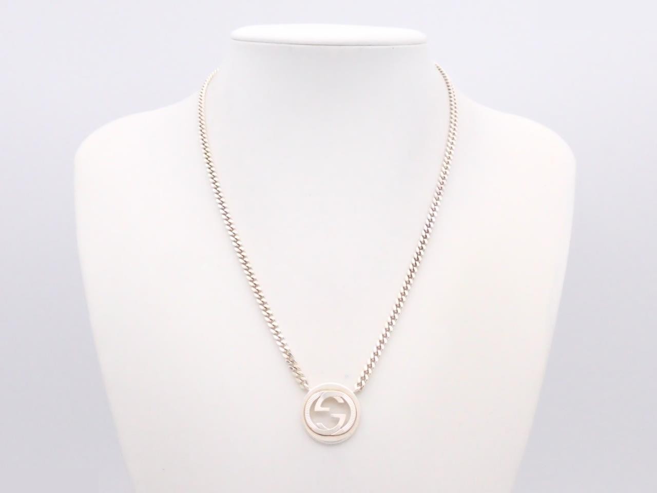 Silver Ag925/18.5g Interlocking chain approx. 42cm — view 3