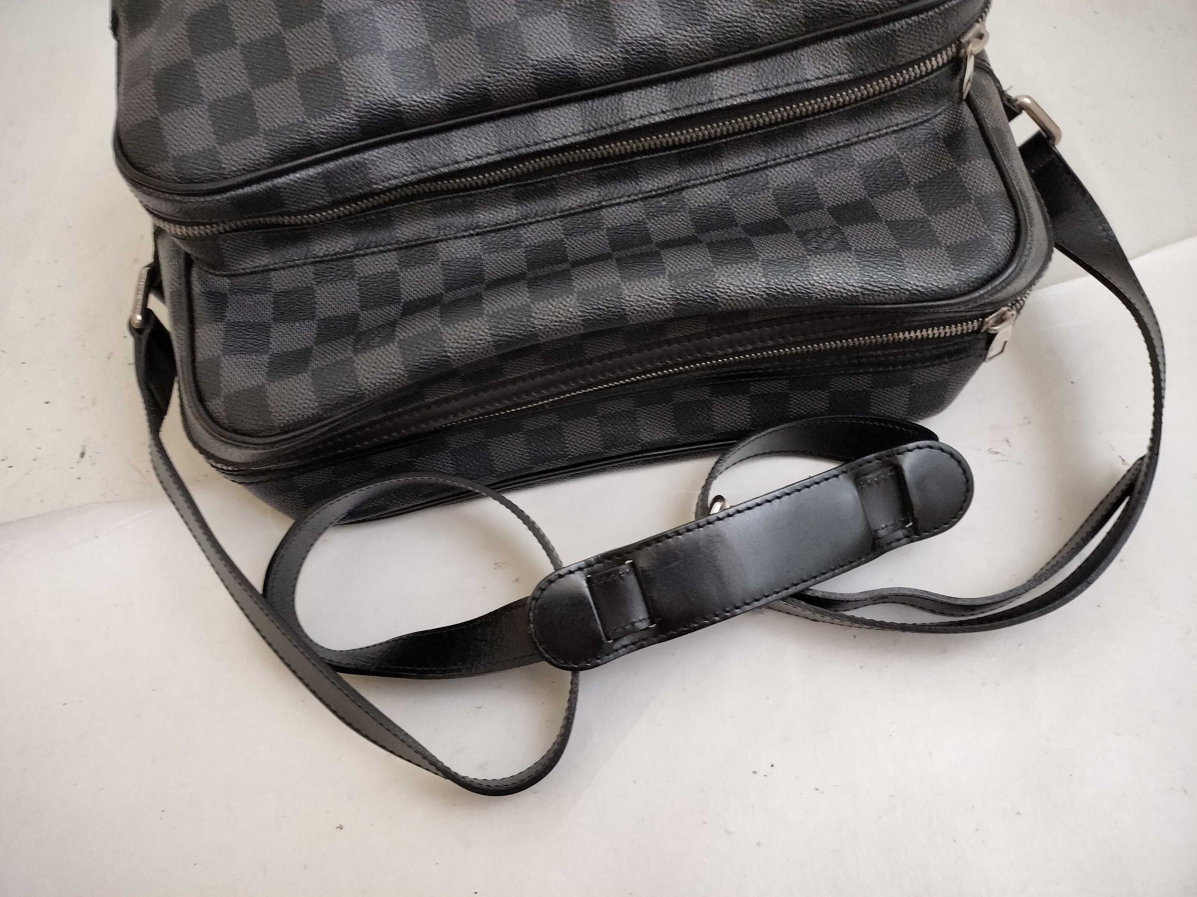 LV Io Damier Graphite Shoulder Bag — view 3