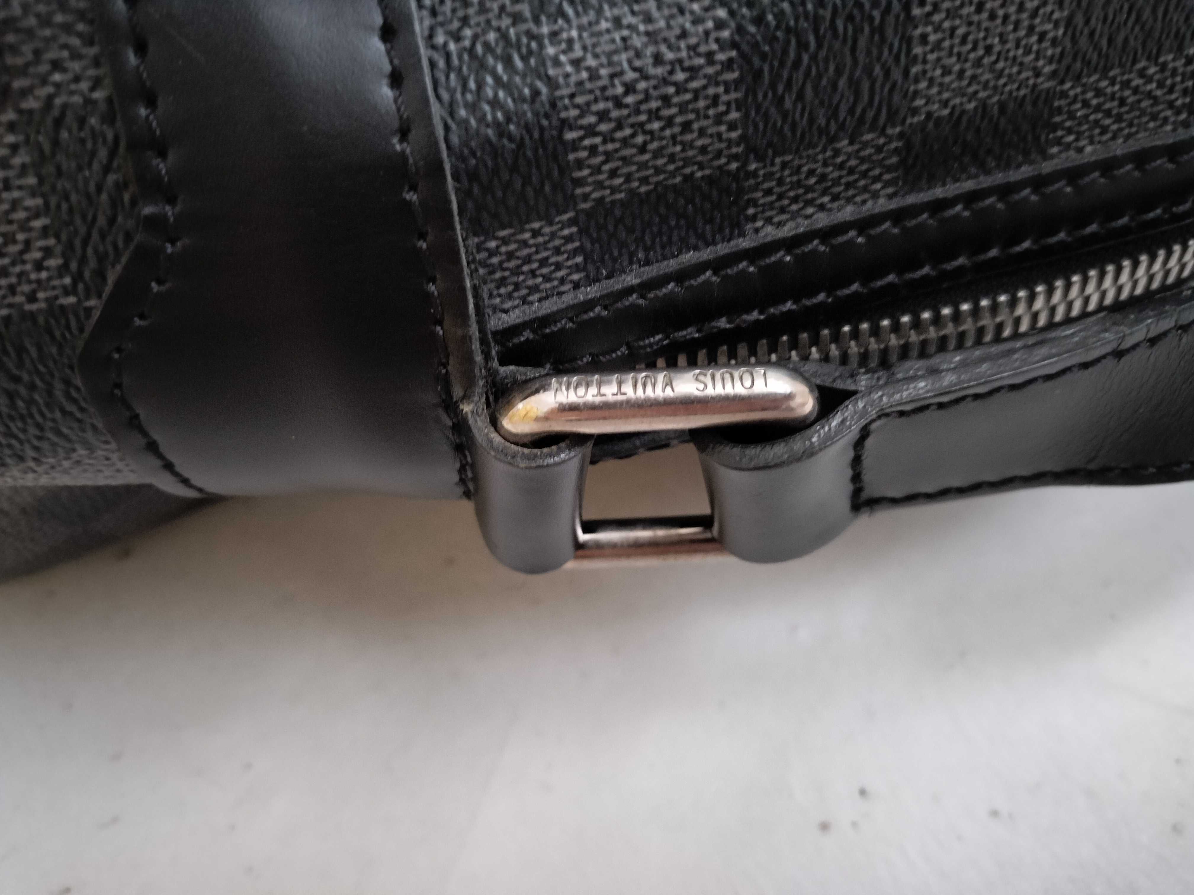 LV Io Damier Graphite Shoulder Bag — view 5