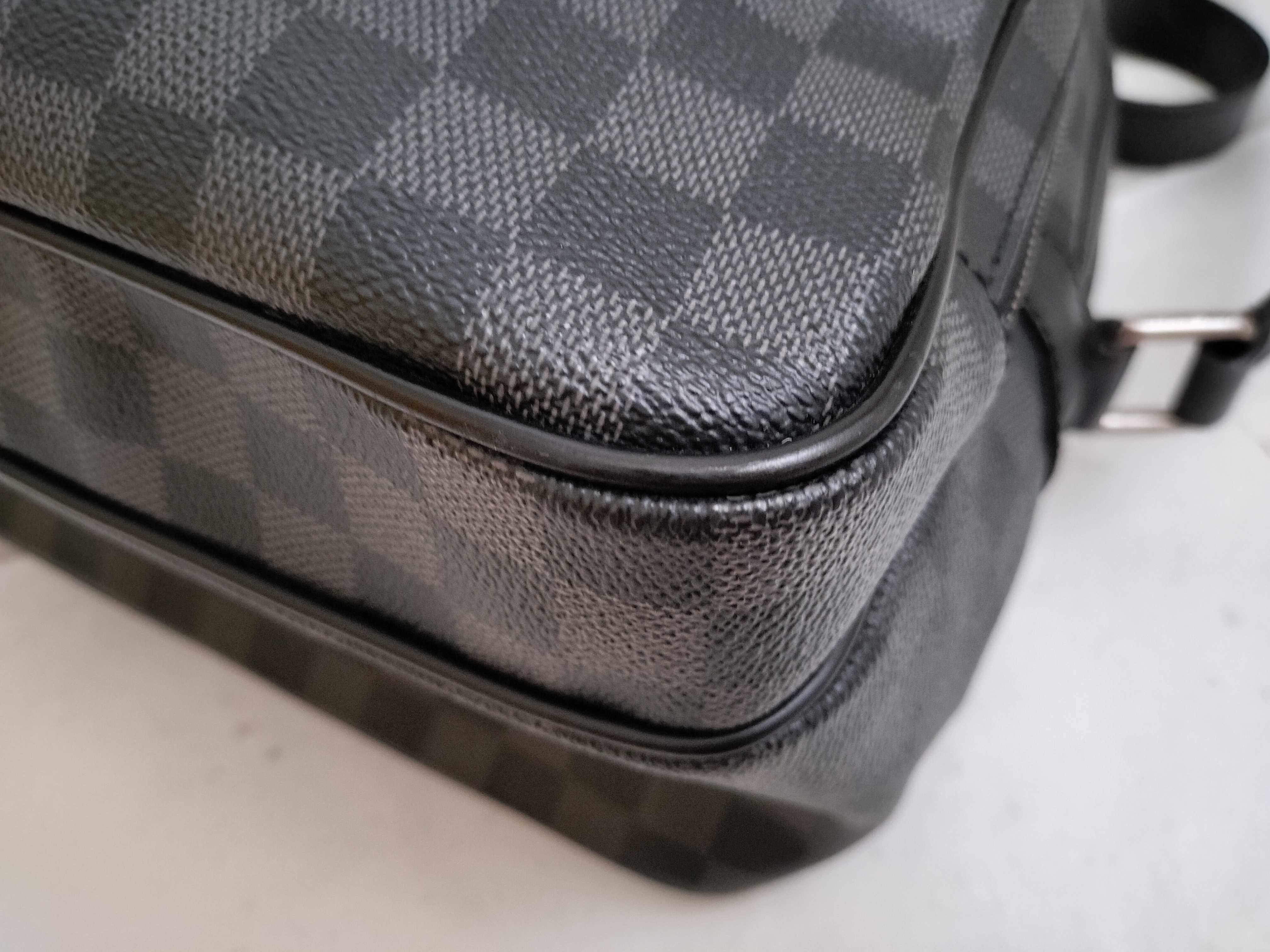 LV Io Damier Graphite Shoulder Bag — view 7