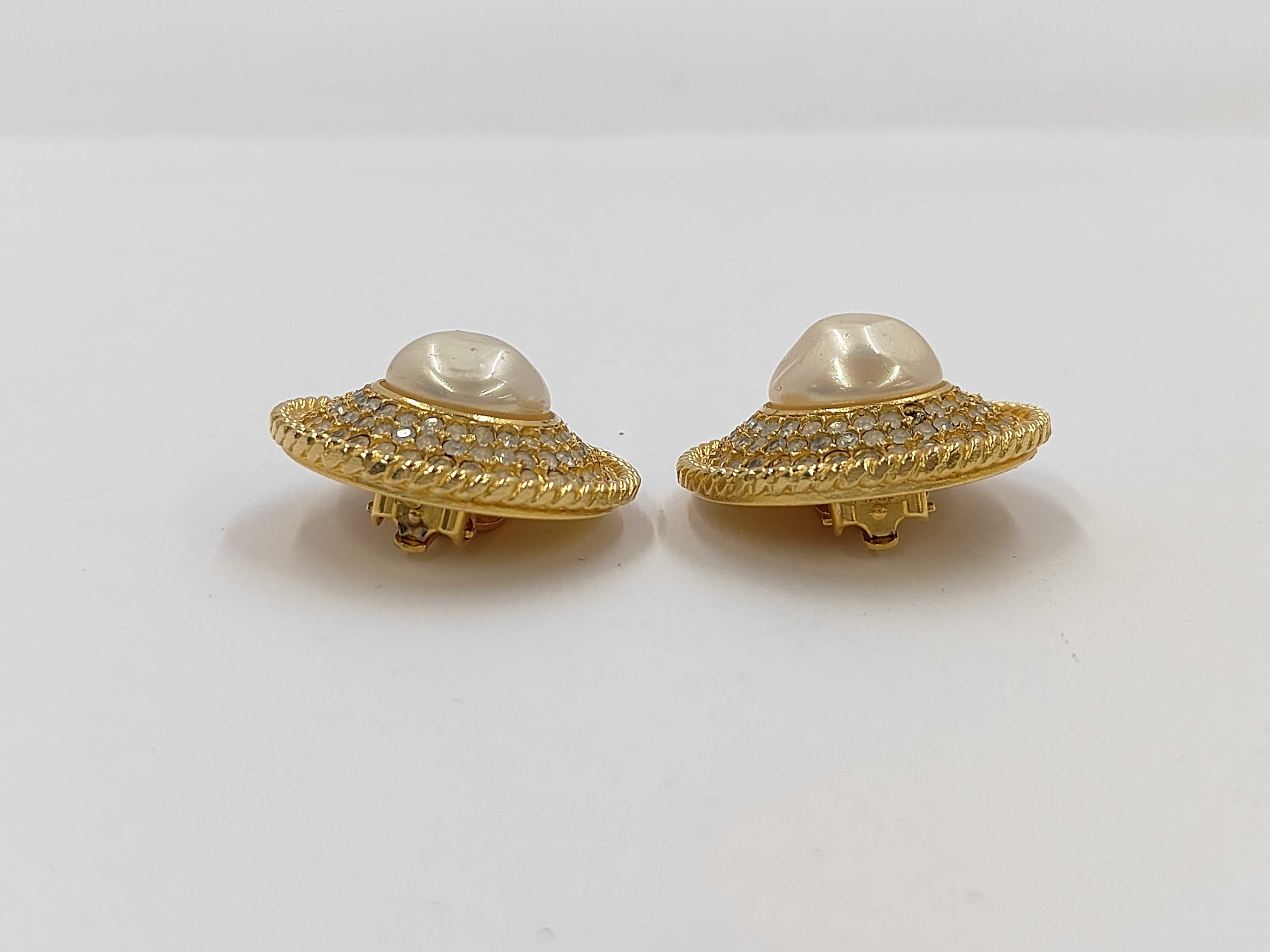 brand jewelry earrings, pearl earrings. — view 6