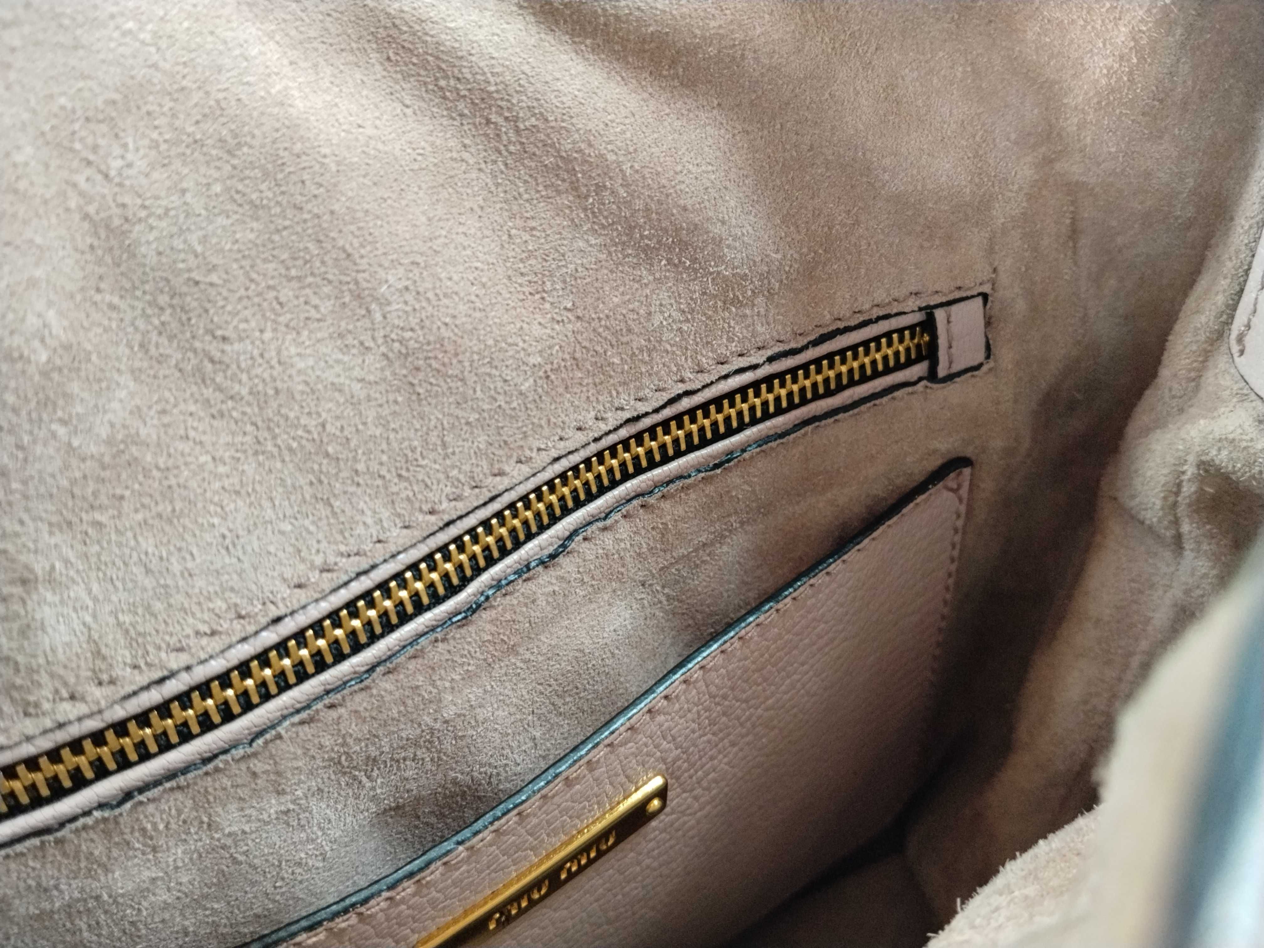 leather pink shoulder bag — view 13