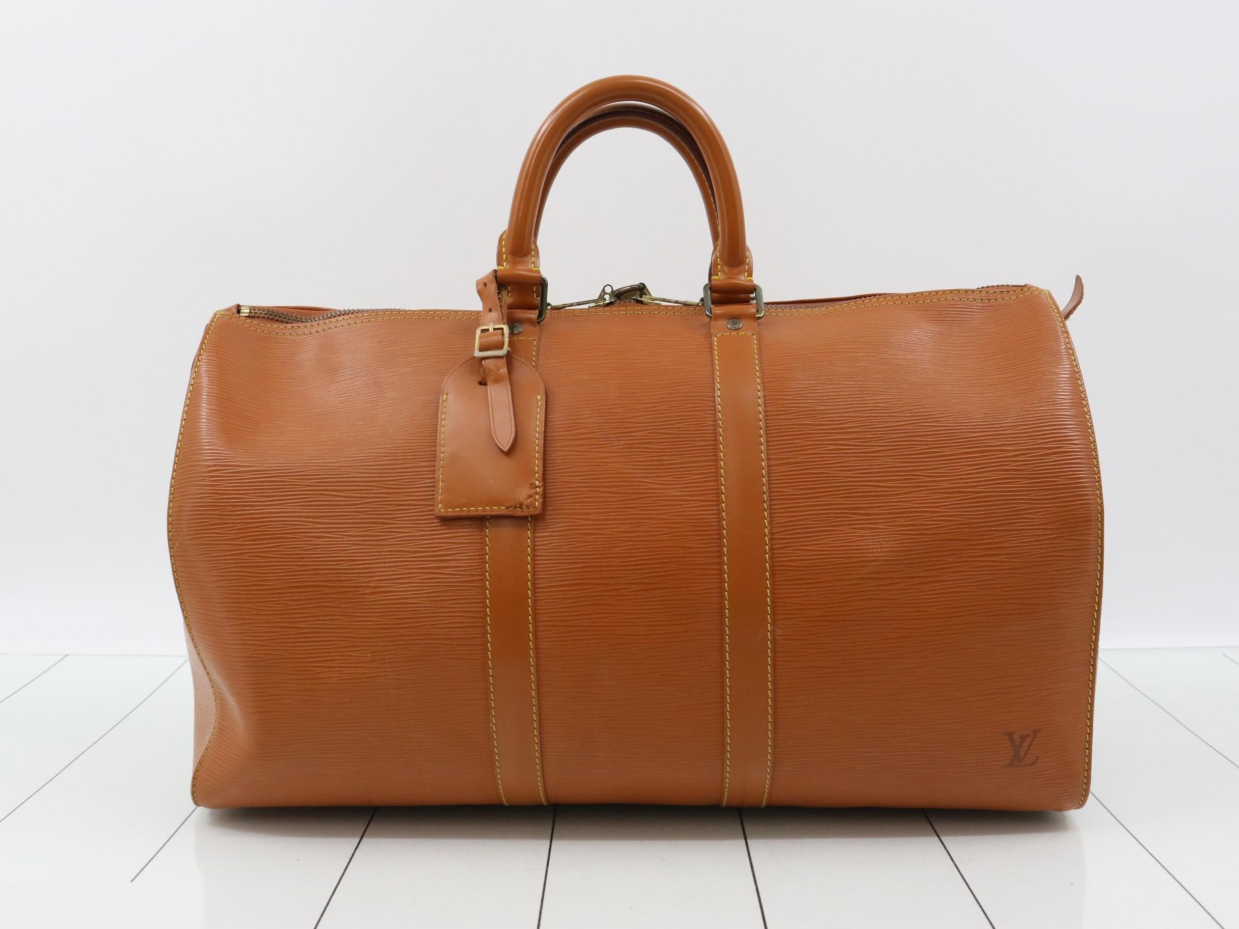 Boston bag Keepall 45 M42973 Leather — view 2
