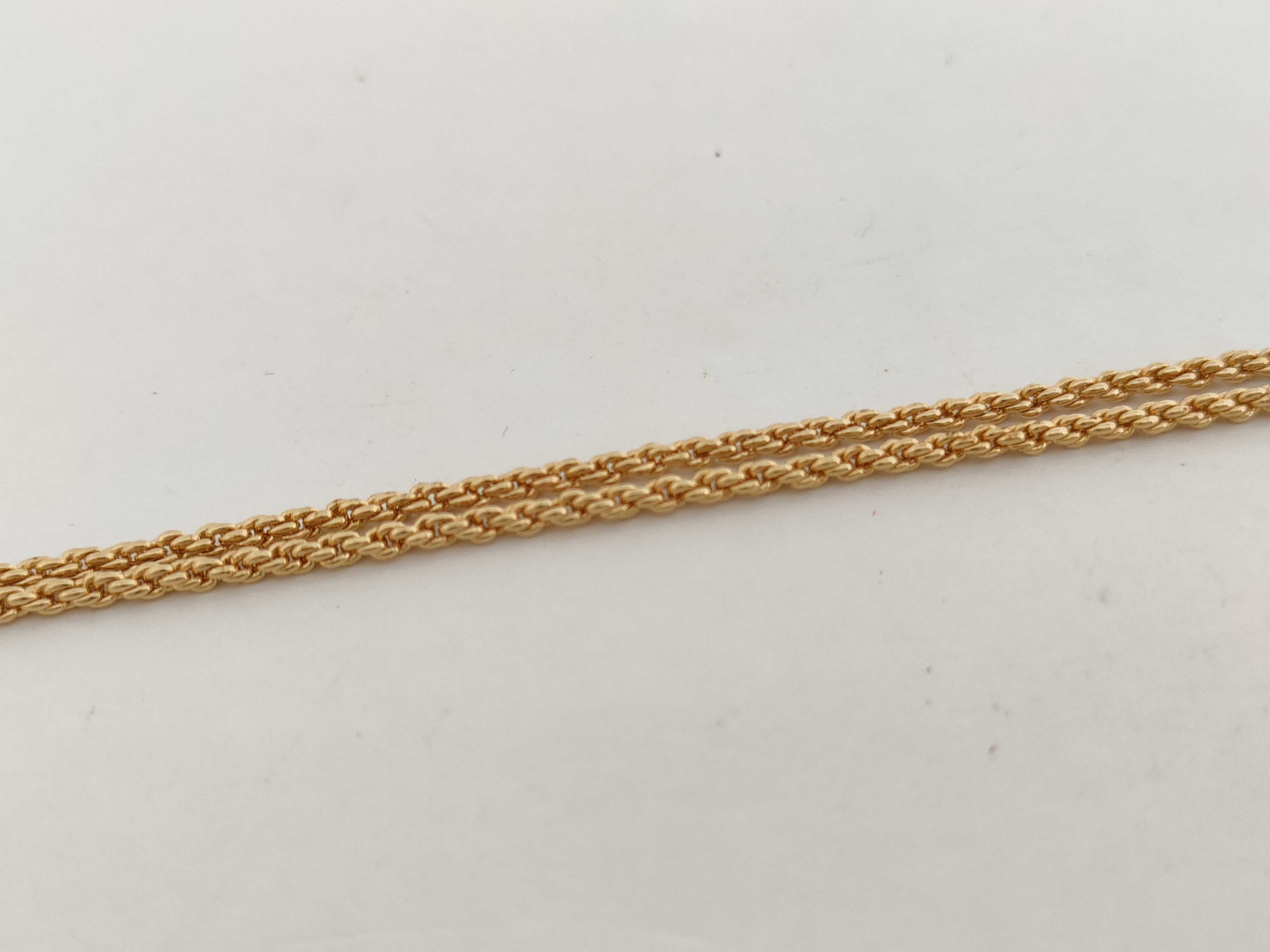 Logo Heart Rhinestone Necklace — view 9