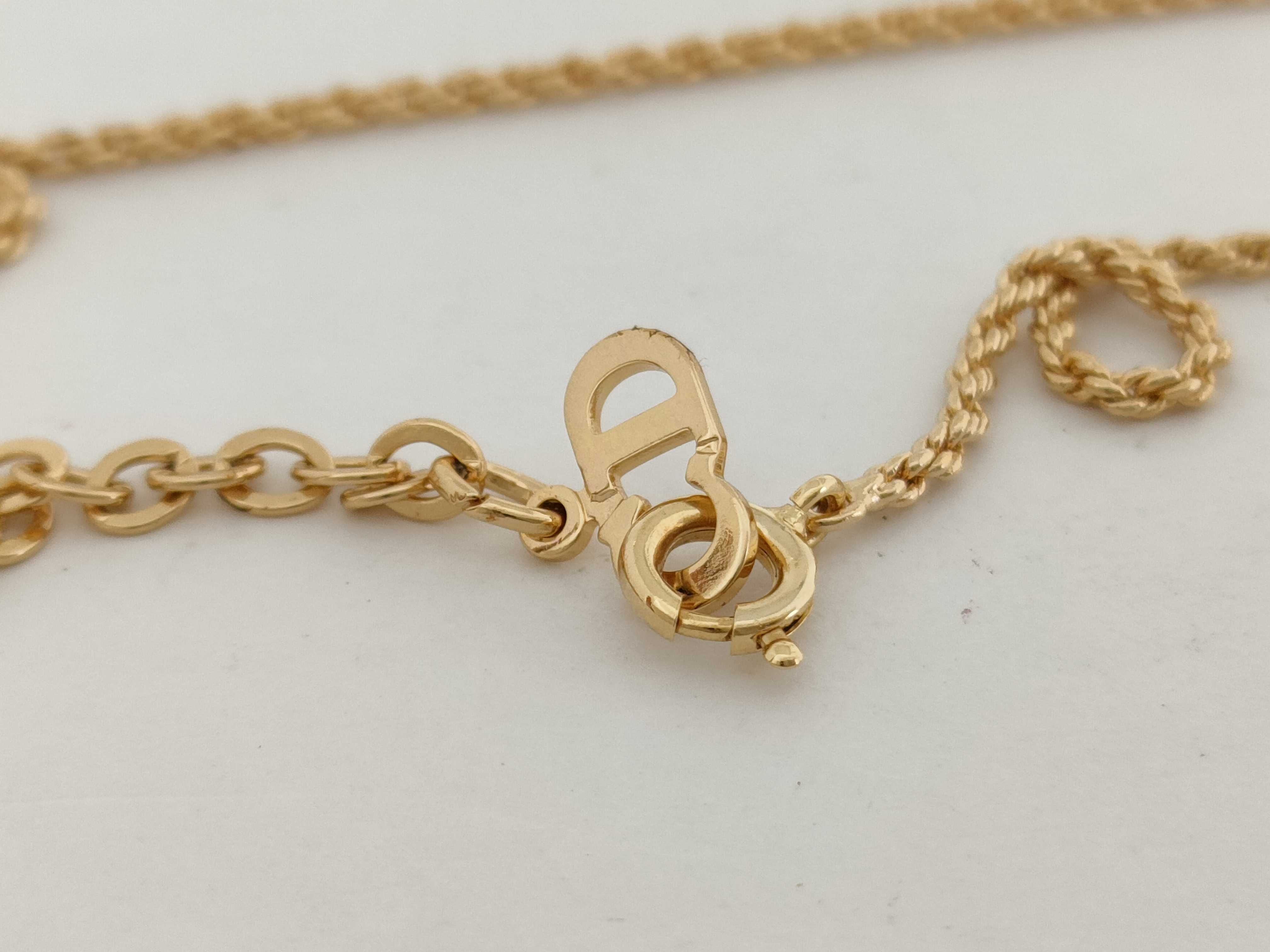 Logo Heart Rhinestone Necklace — view 10