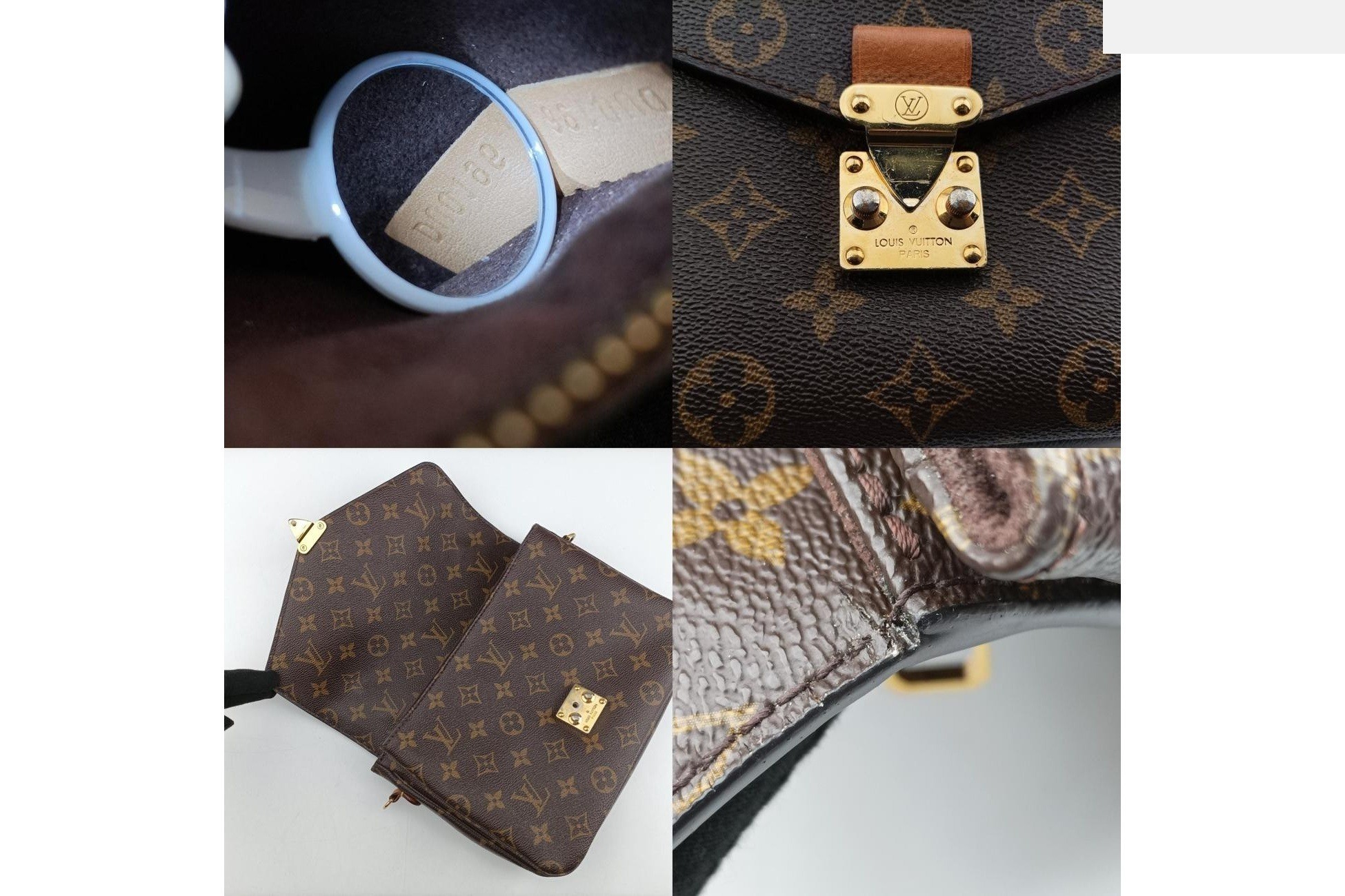Pochette Metis MM Monogram Canvas Monogram/Brown — view 8