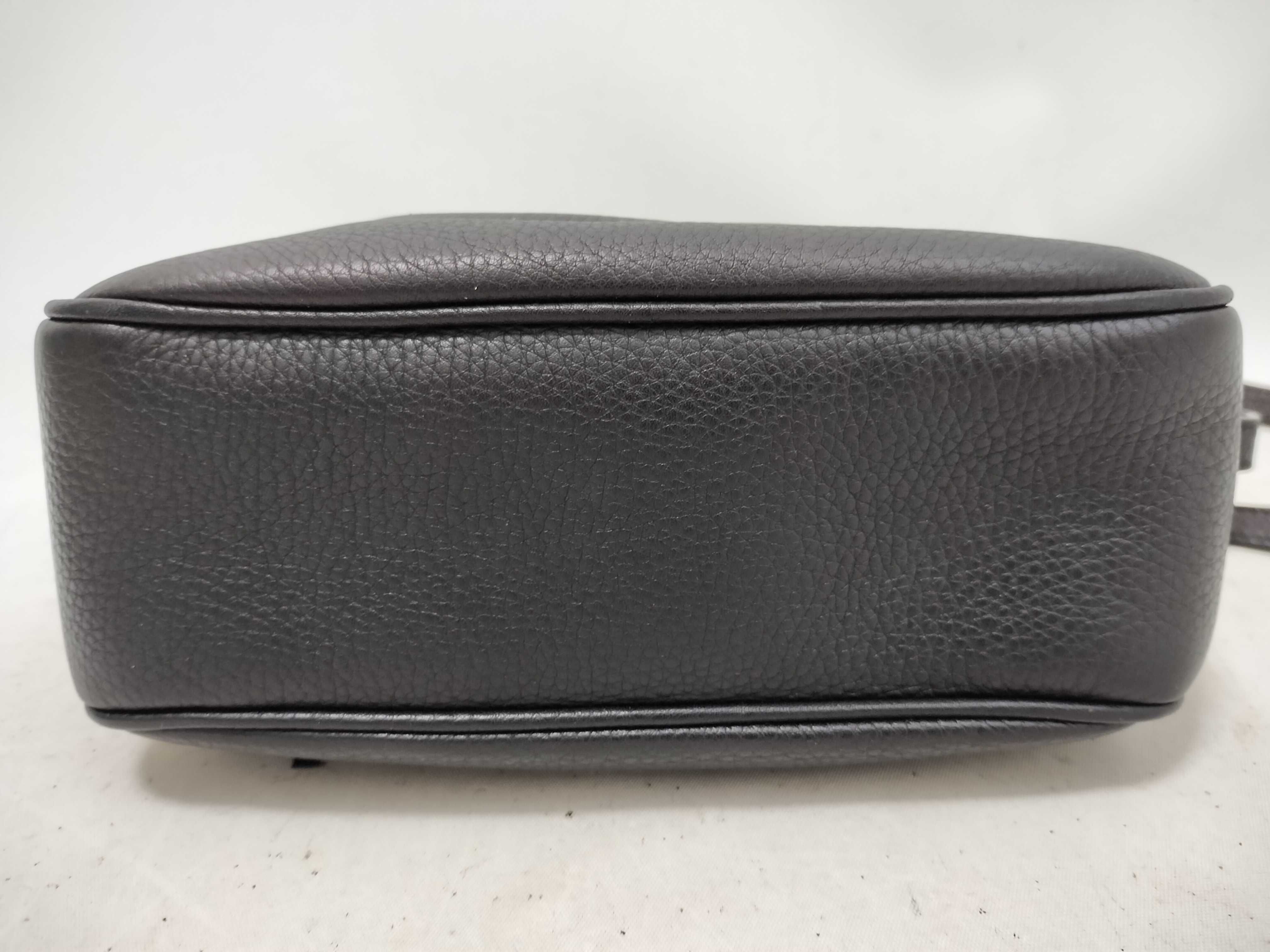 Soho Leather Shoulder Bag, Black, 308364 (Shoulder Bag) — view 8