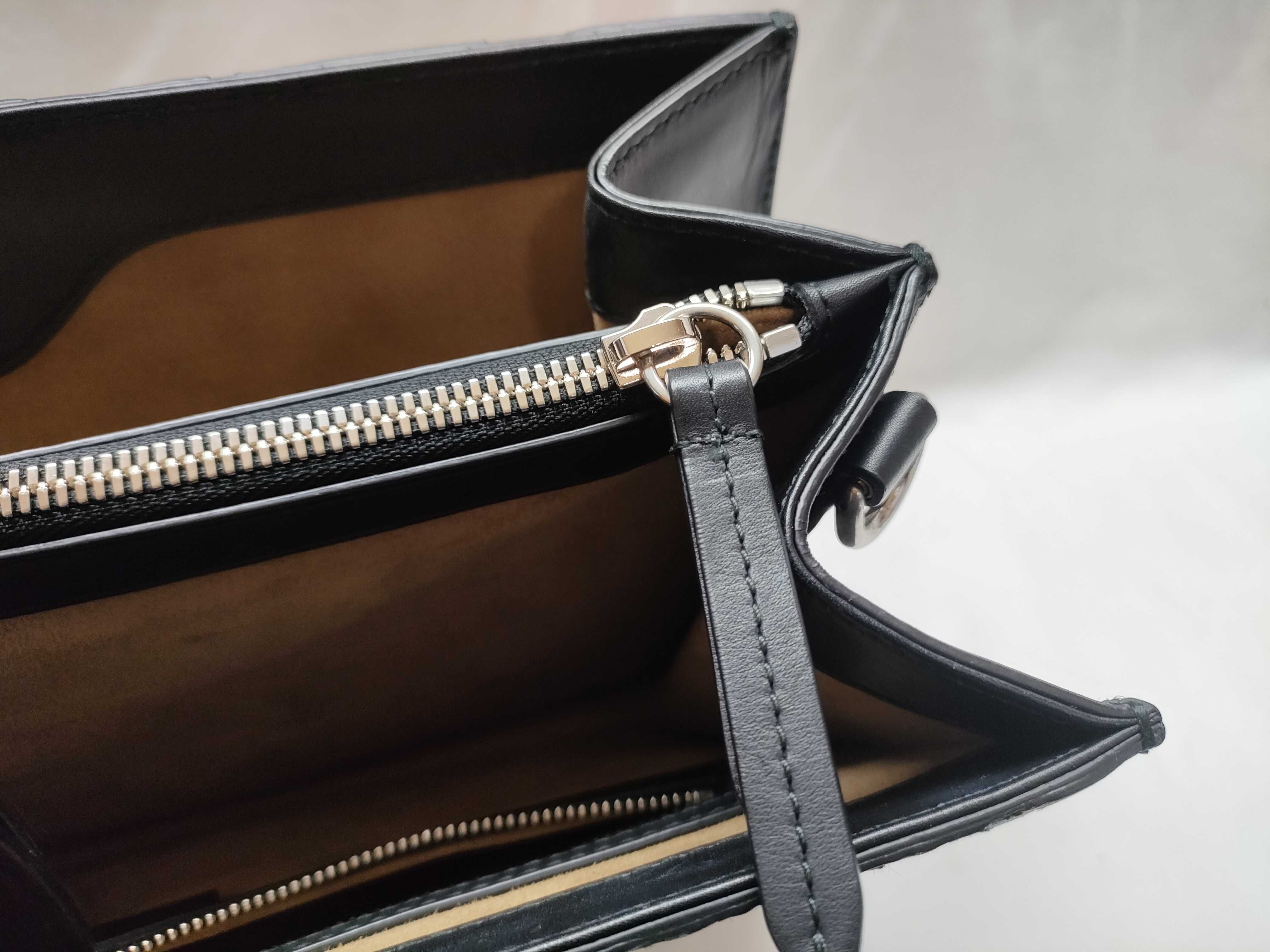GG Supreme Arabesque PVC x Leather 2-Way Handbag Beige x Black 409531 Handbag — view 13