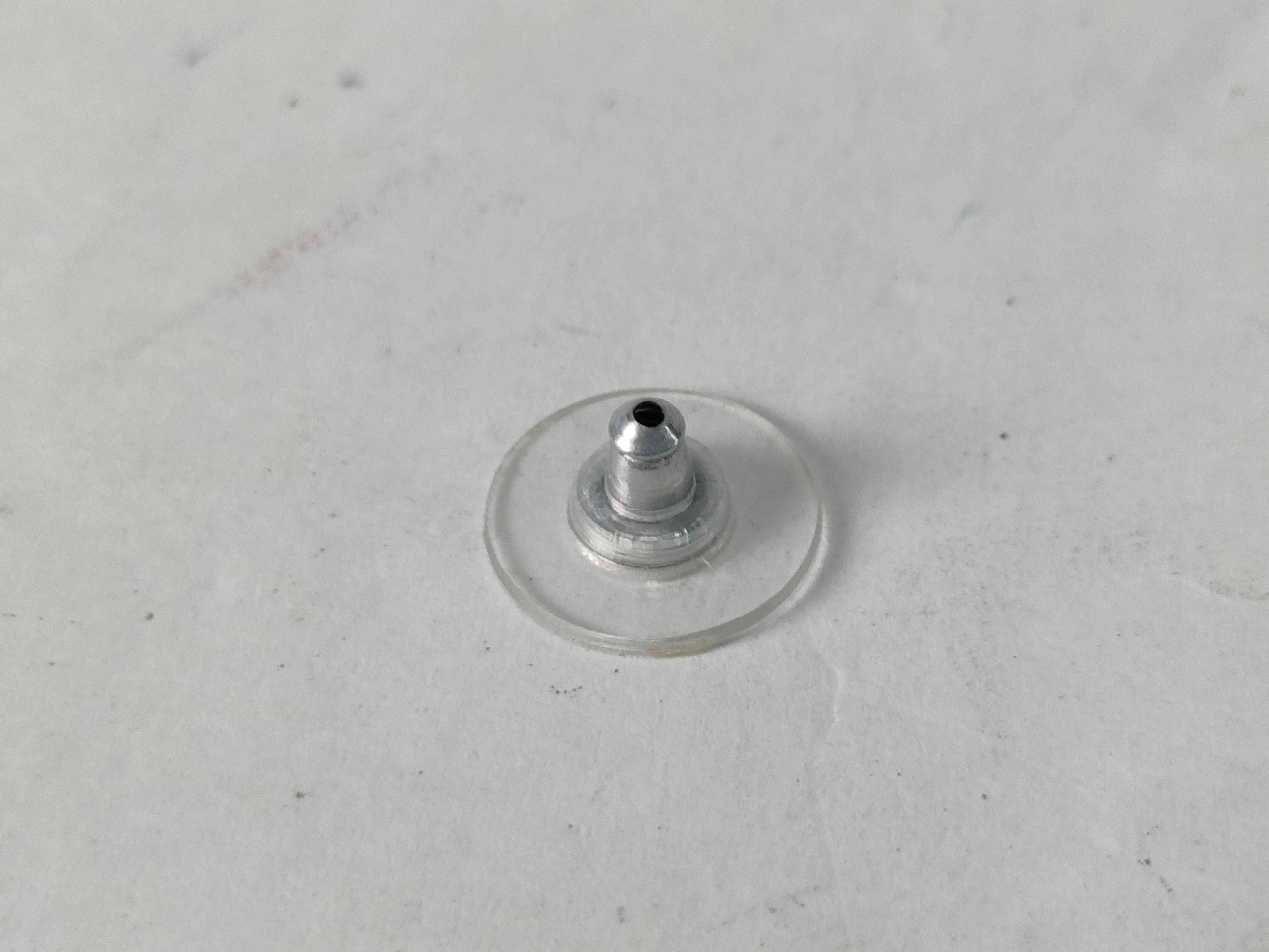 Silver Coco Mark Earring / Single Earring — view 6
