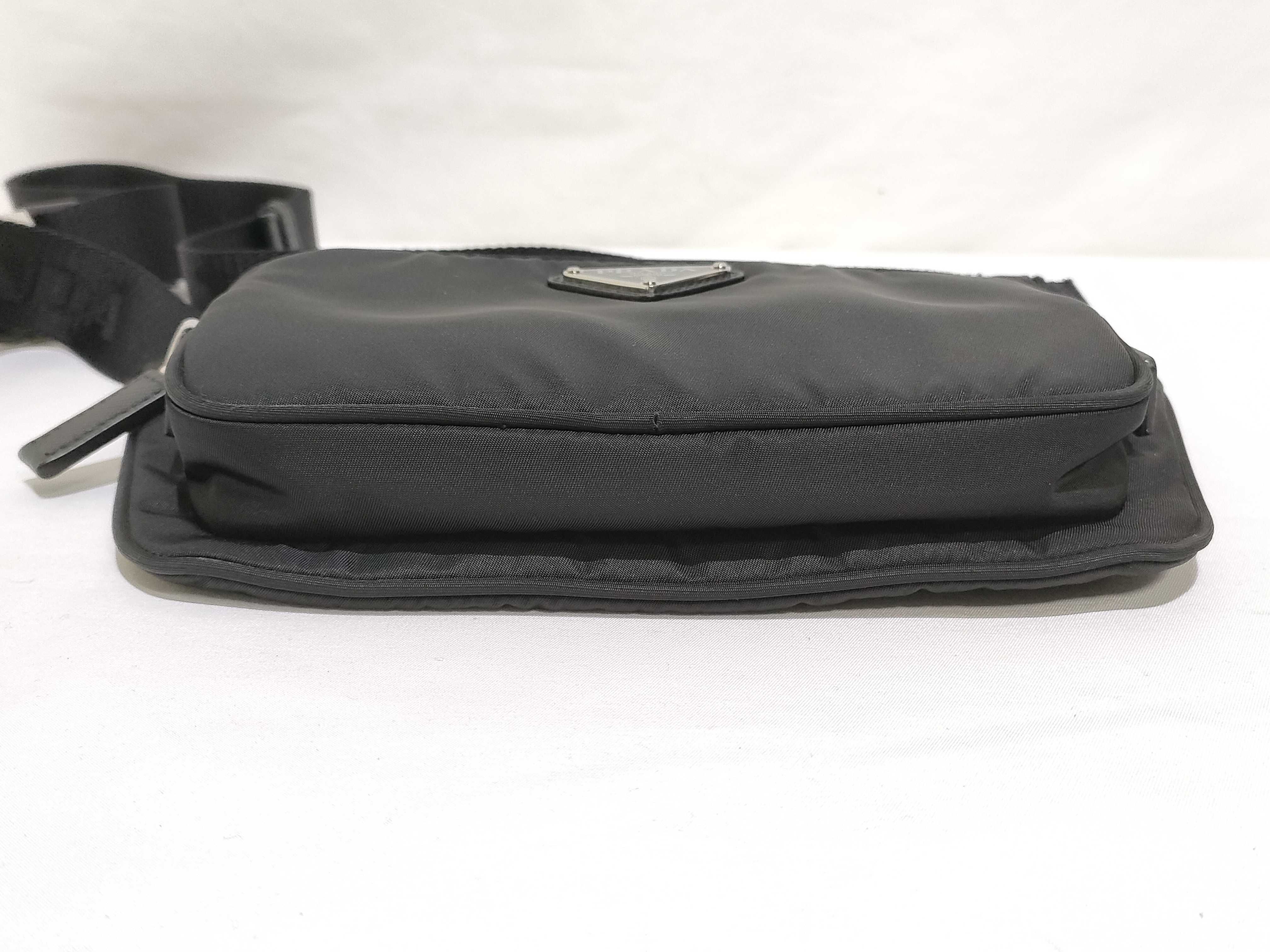 Nylon Body Bag 2VH128 Black Waist Bag — view 7