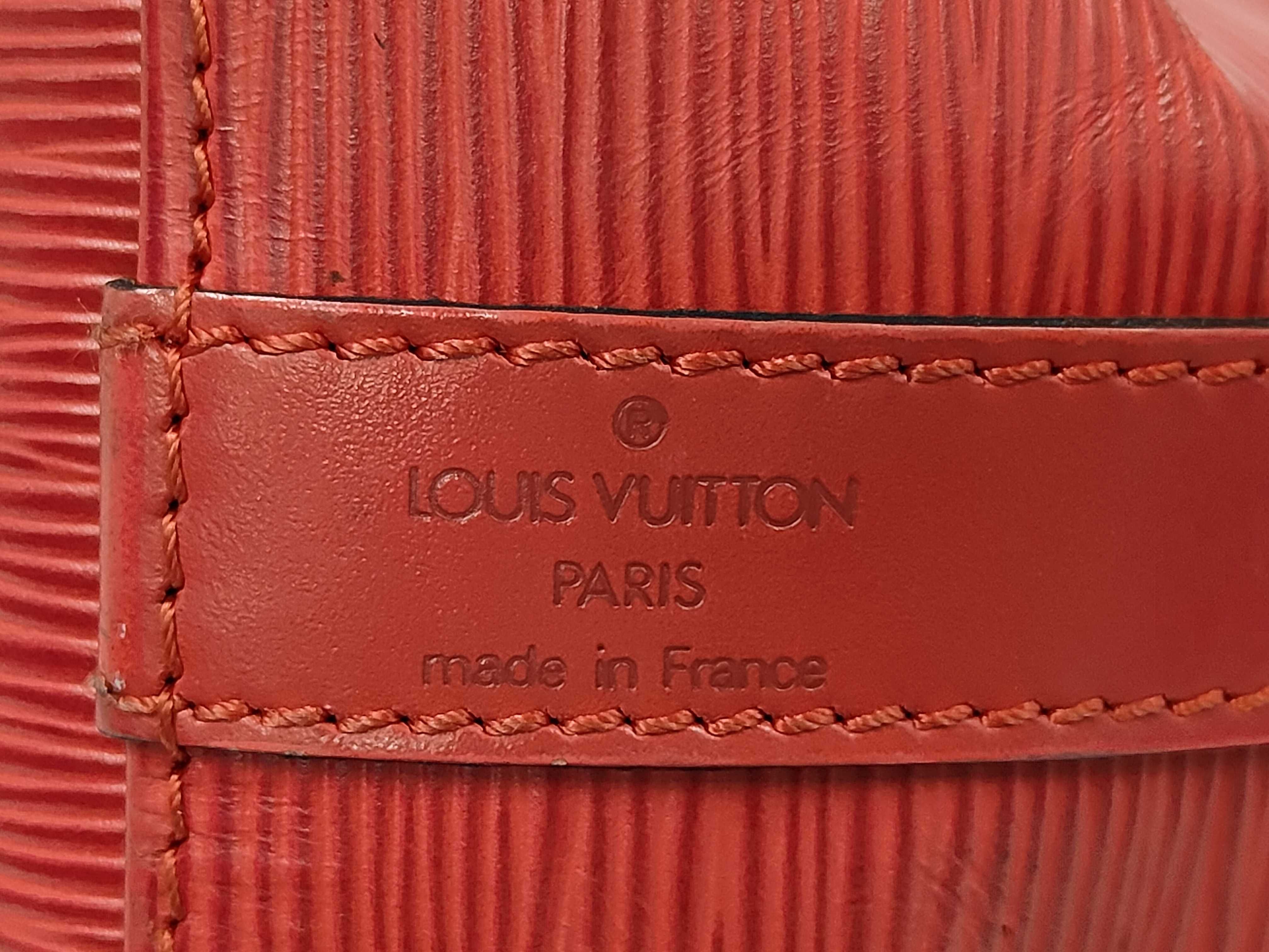 Epi Noe Red Shoulder Bag — view 8