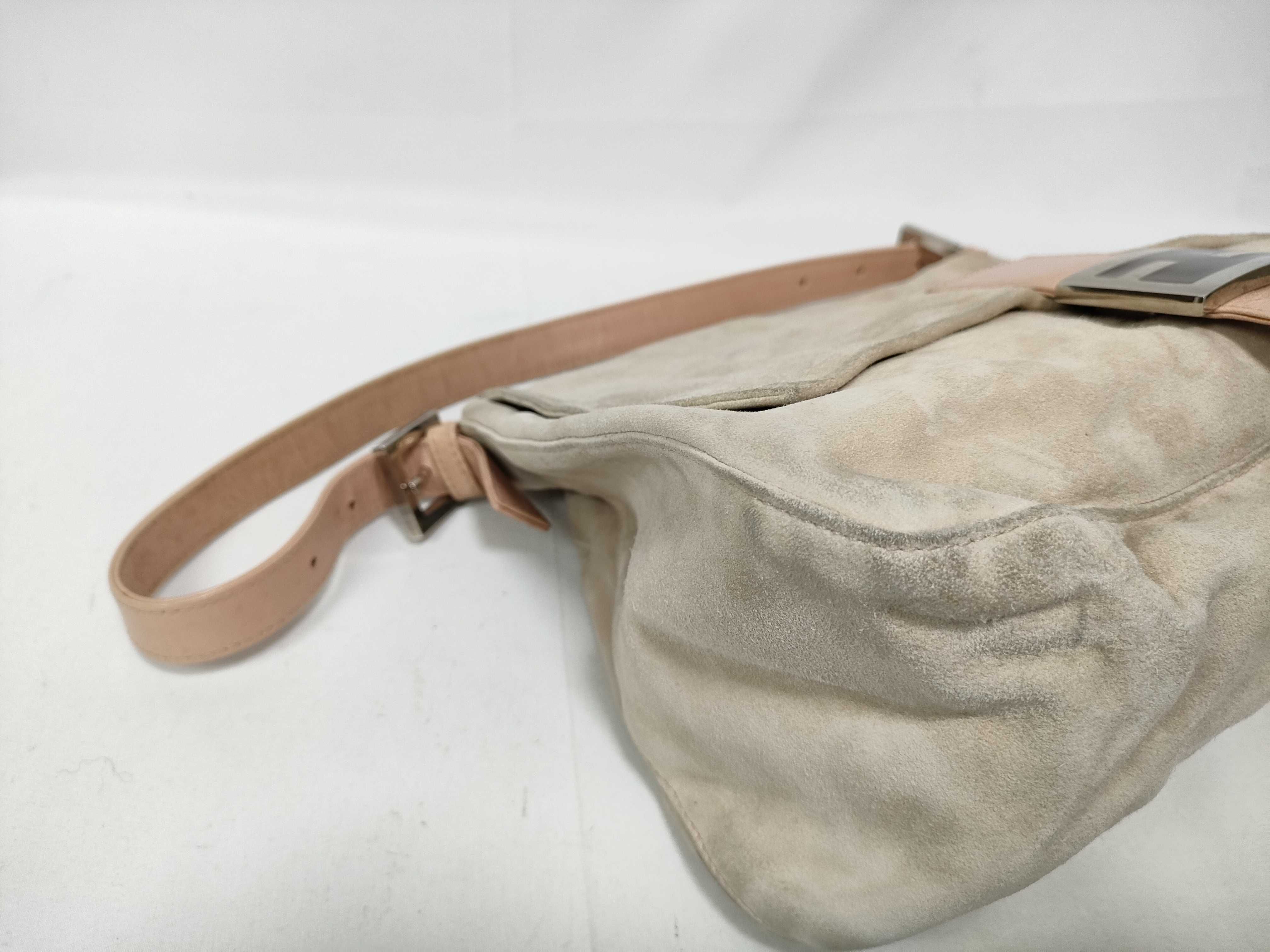 Mamma Bucket Suede Pink Shoulder Bag — view 5