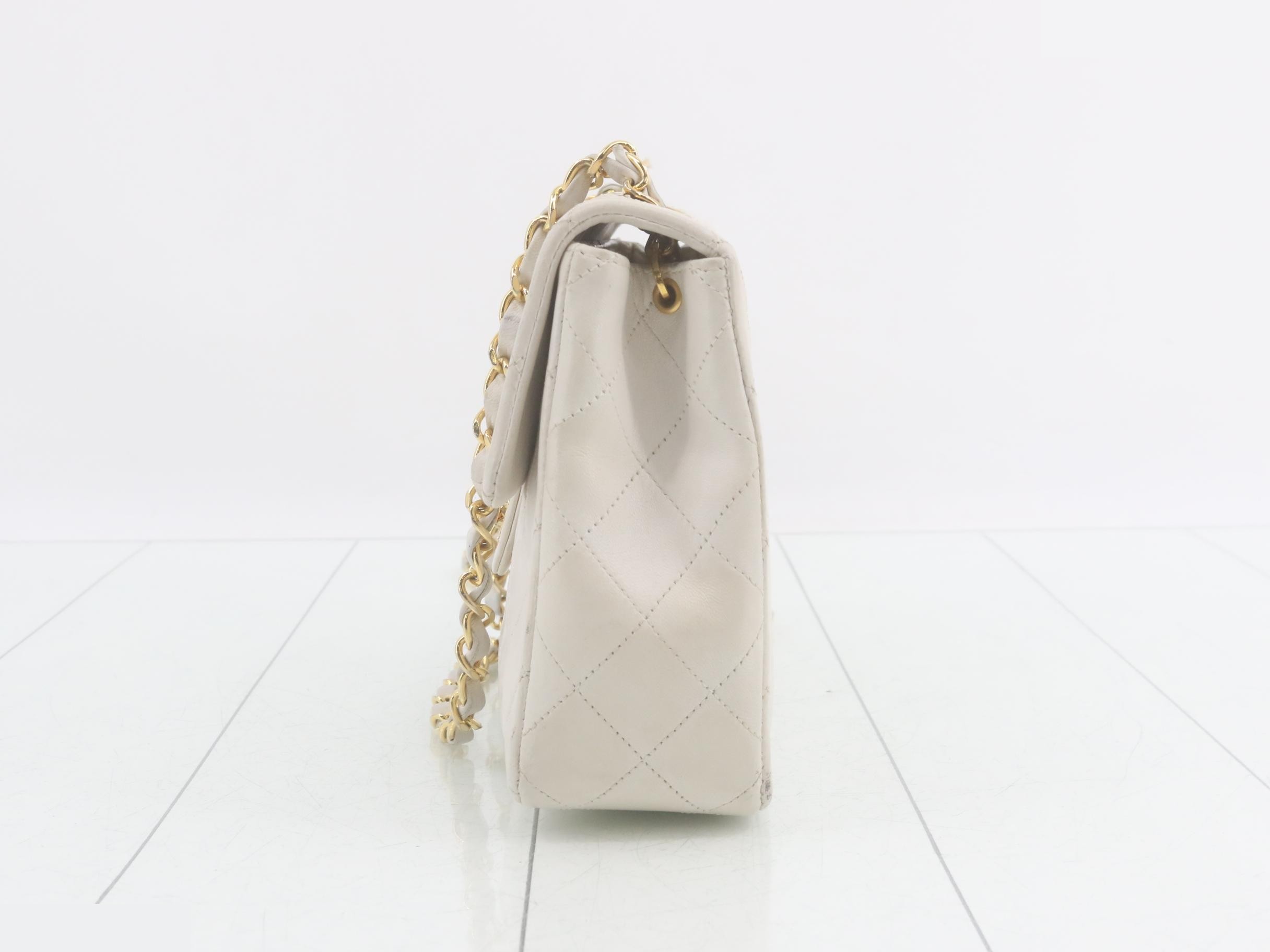 Trasse Chain Shoulder Bag, Lambskin — view 3