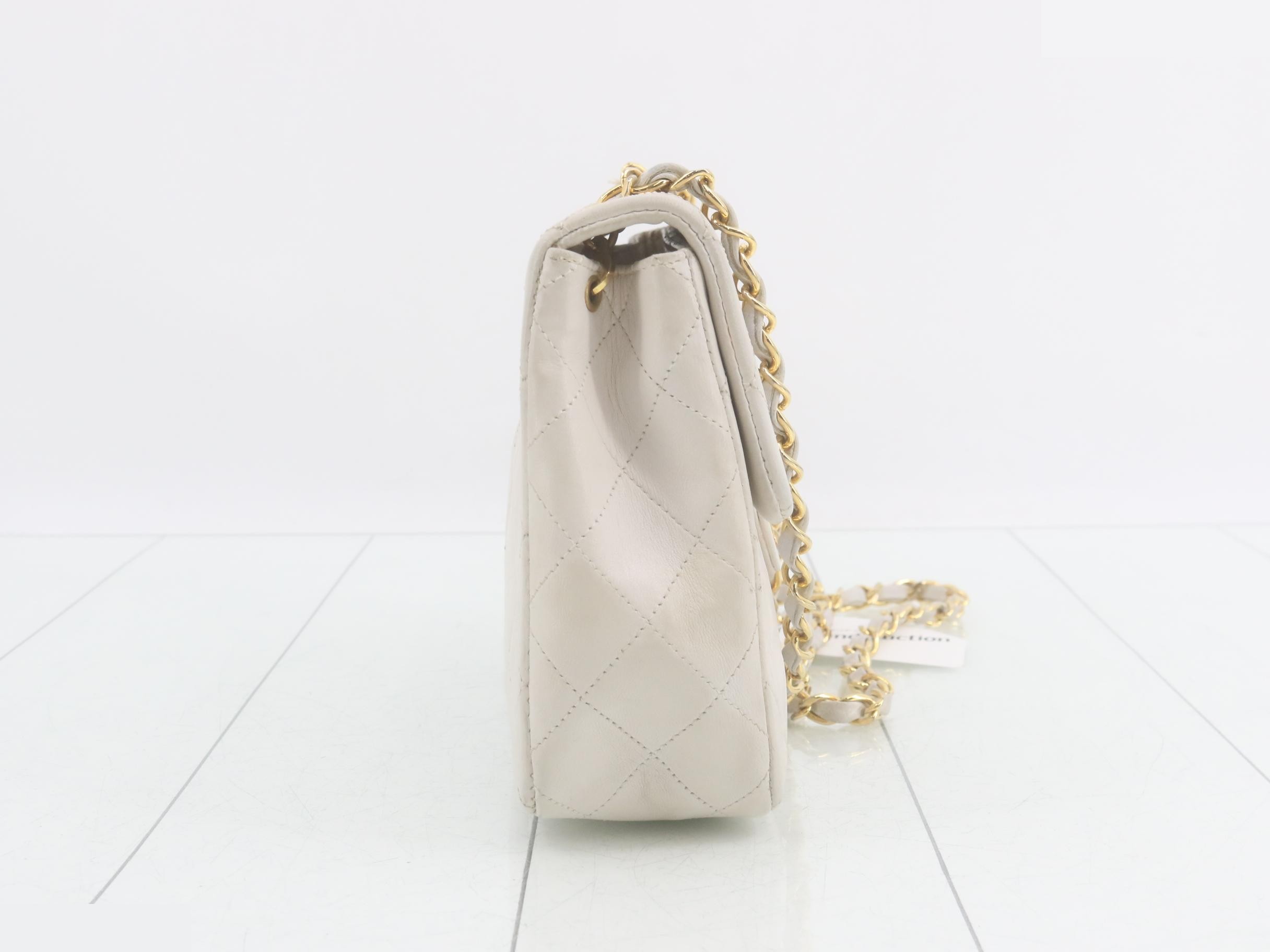 Trasse Chain Shoulder Bag, Lambskin — view 4