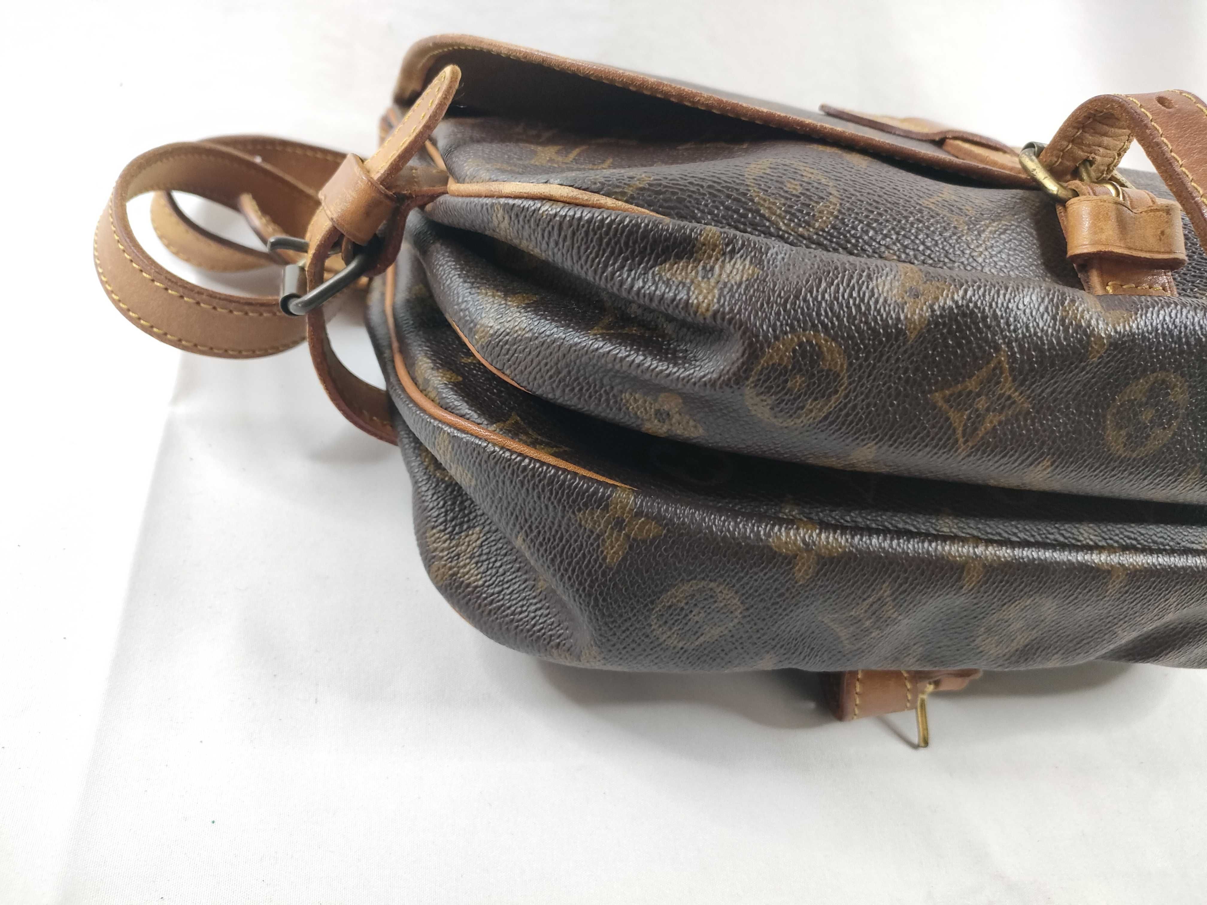 Monogram Saumur Shoulder Bag — view 3