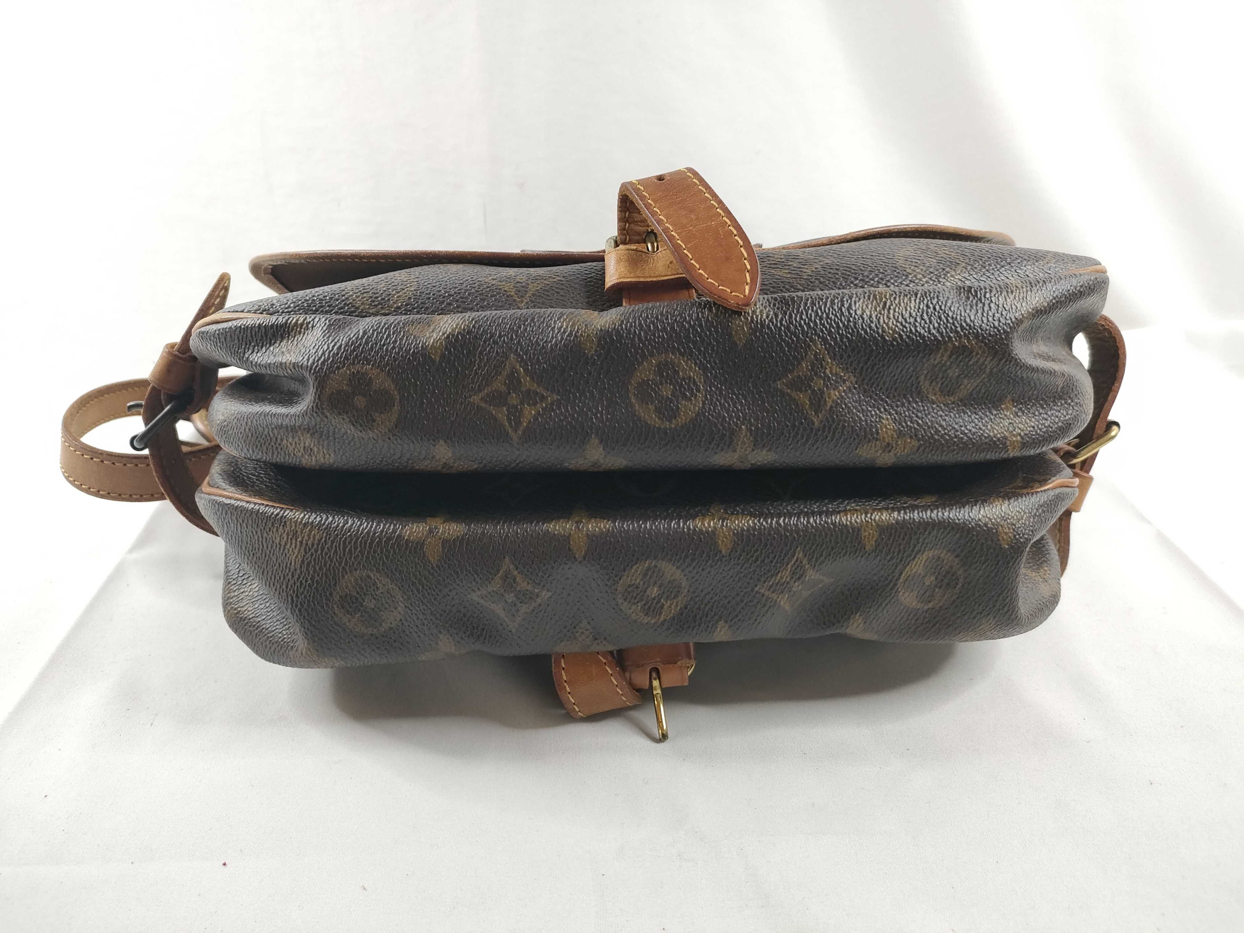 Monogram Saumur Shoulder Bag — view 4