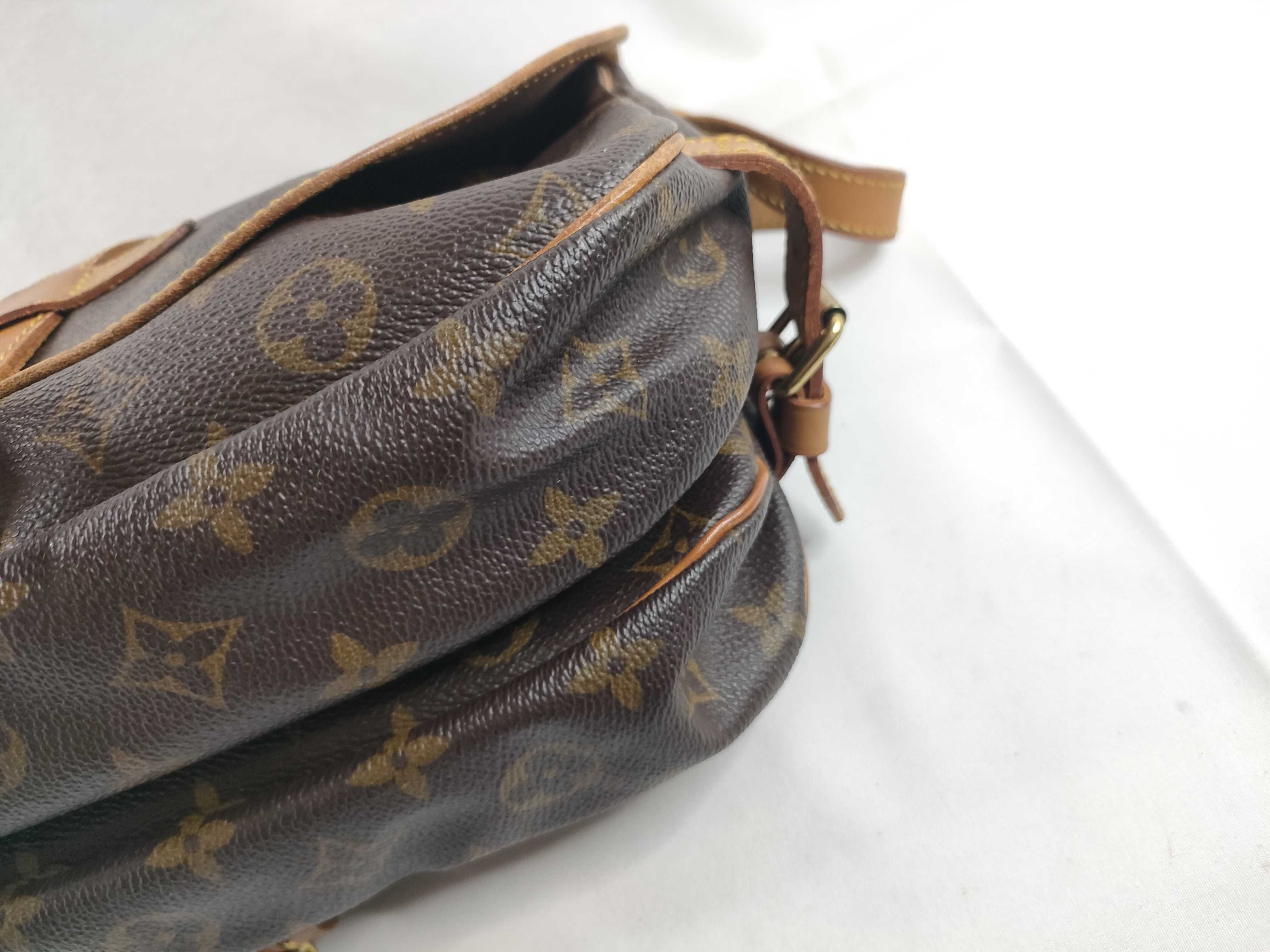 Monogram Saumur Shoulder Bag — view 5