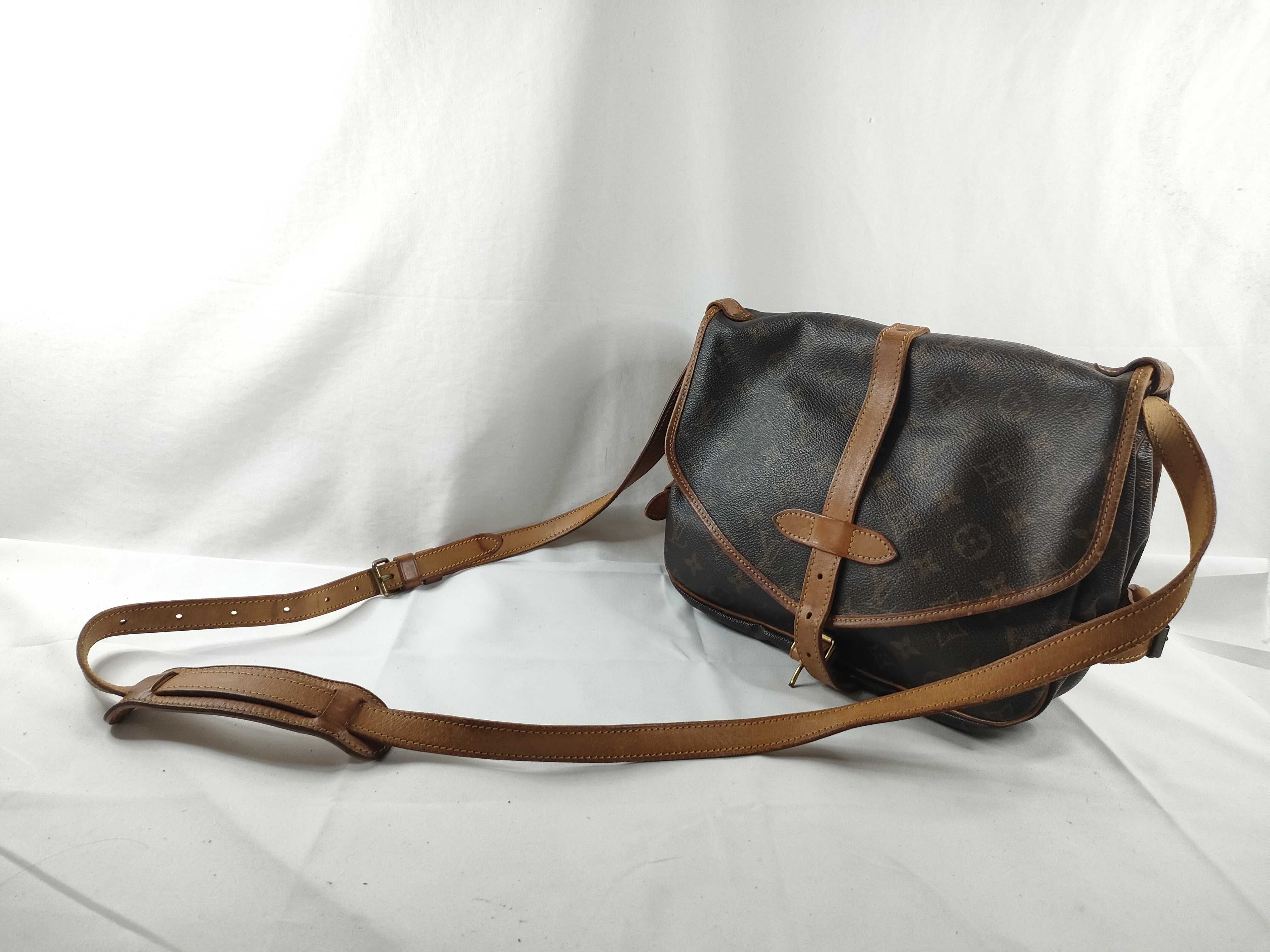 Monogram Saumur Shoulder Bag — view 6