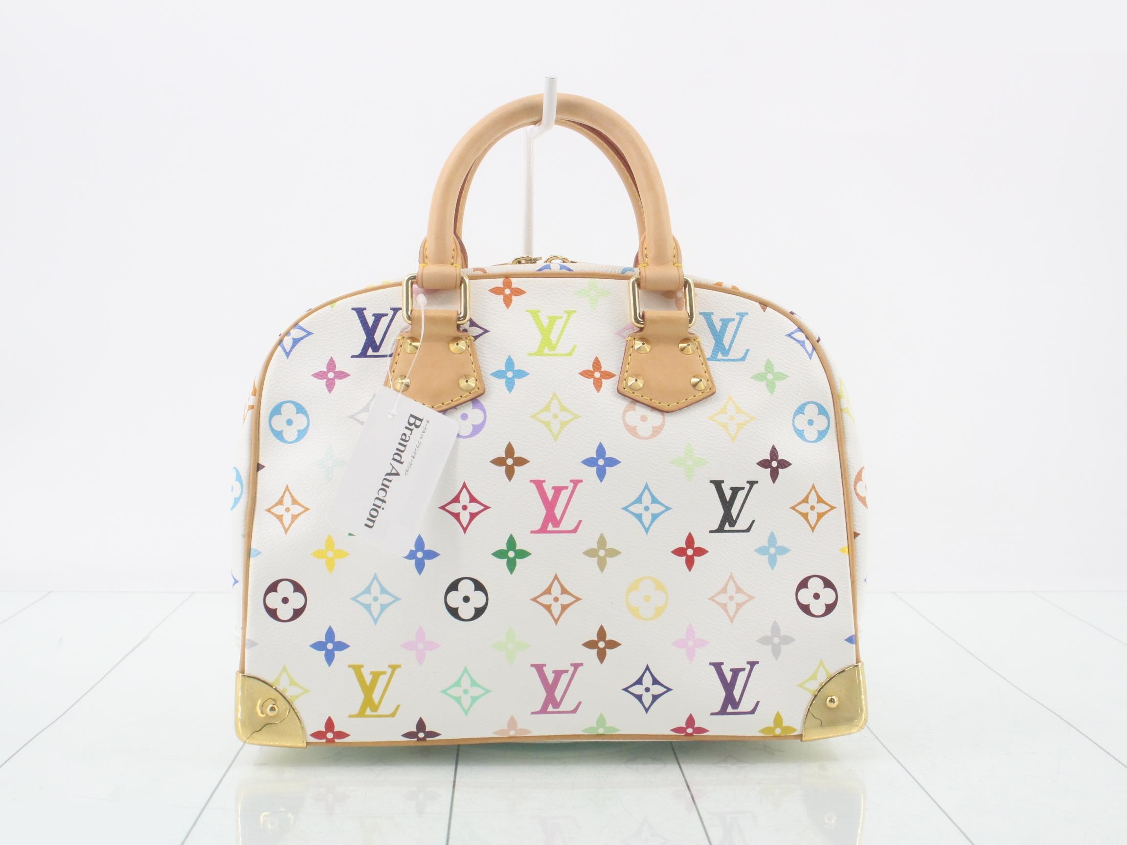 Monogram Multicolore Trouville Blanc Handbag — view 2