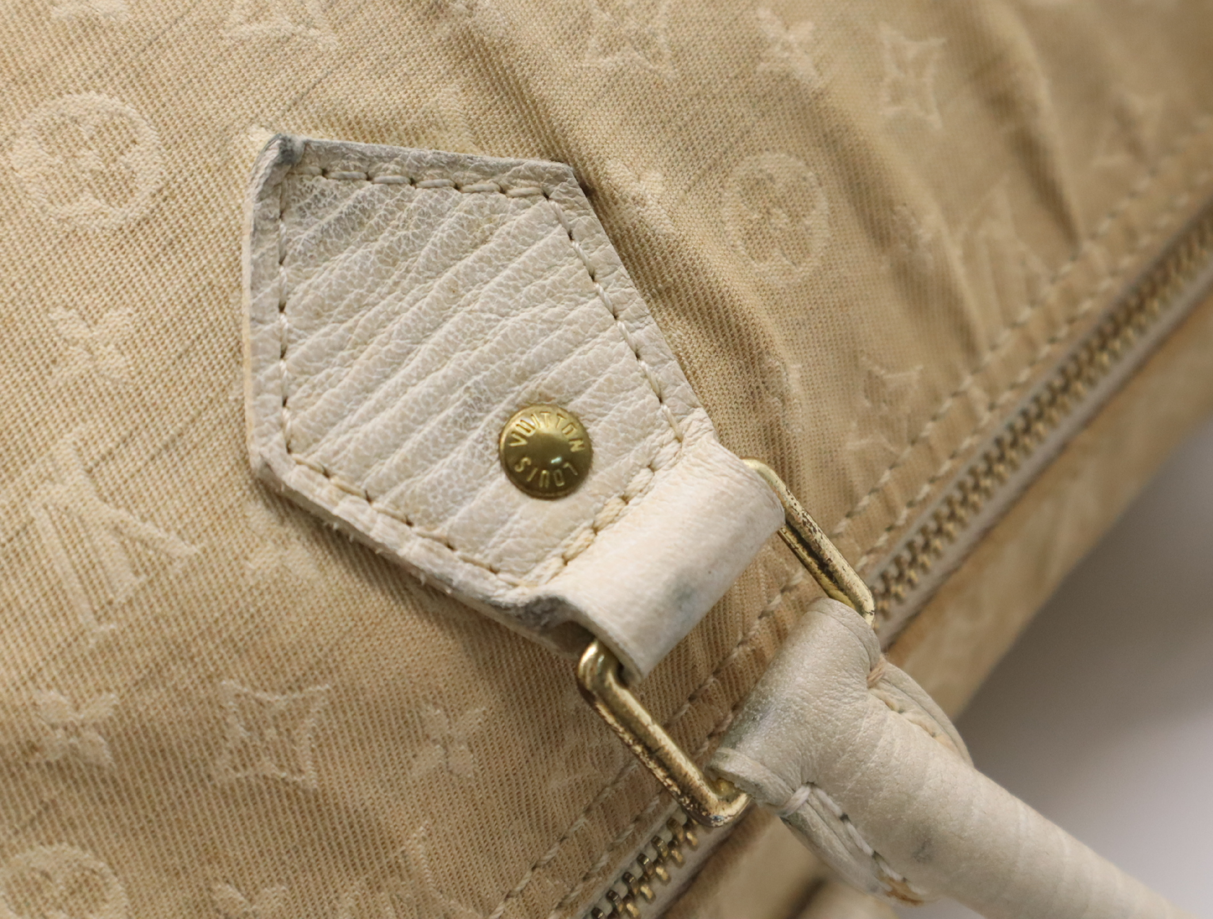 M95319 Monogram Mini Lin Speedy 30 Dune Handbag — view 9