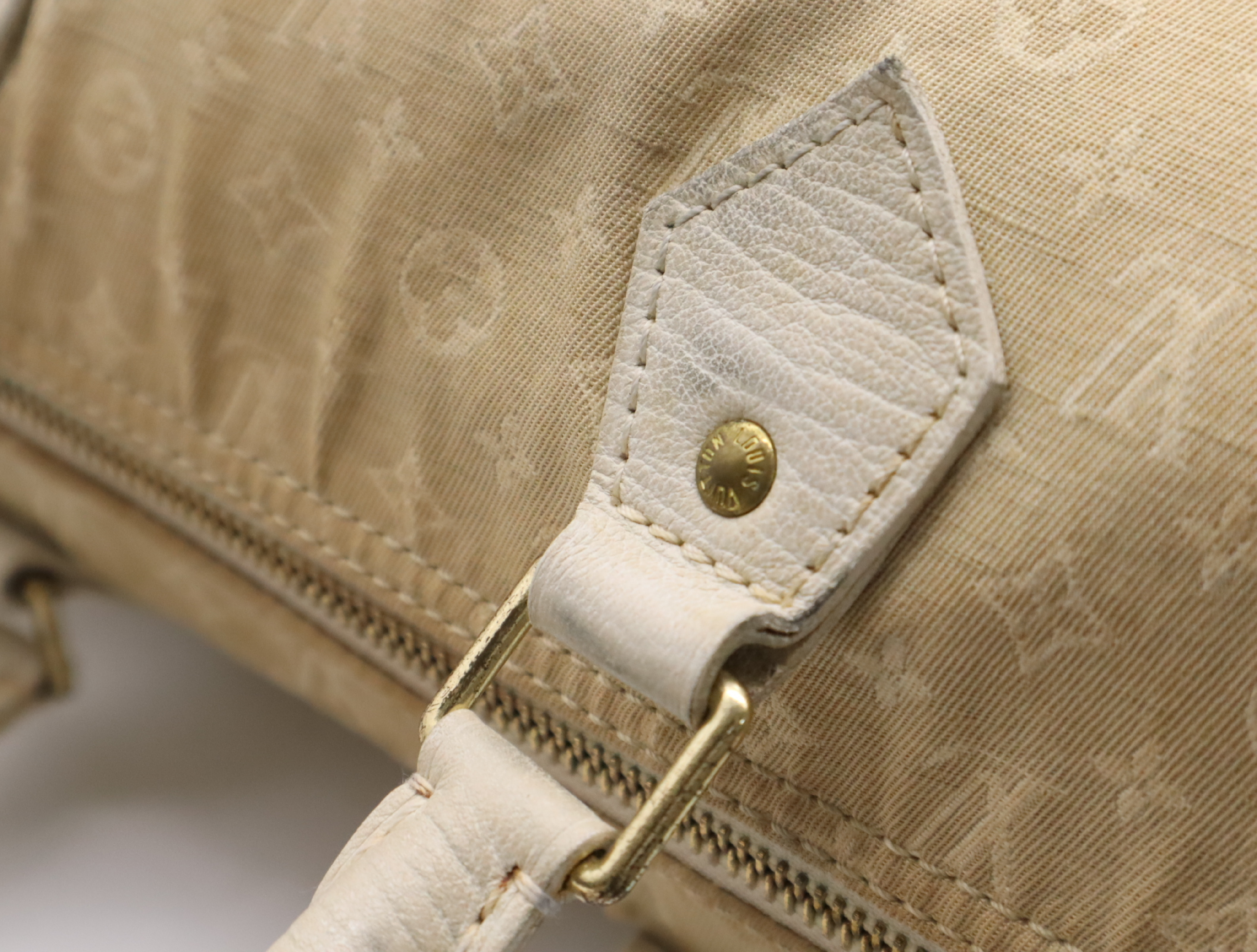 M95319 Monogram Mini Lin Speedy 30 Dune Handbag — view 10