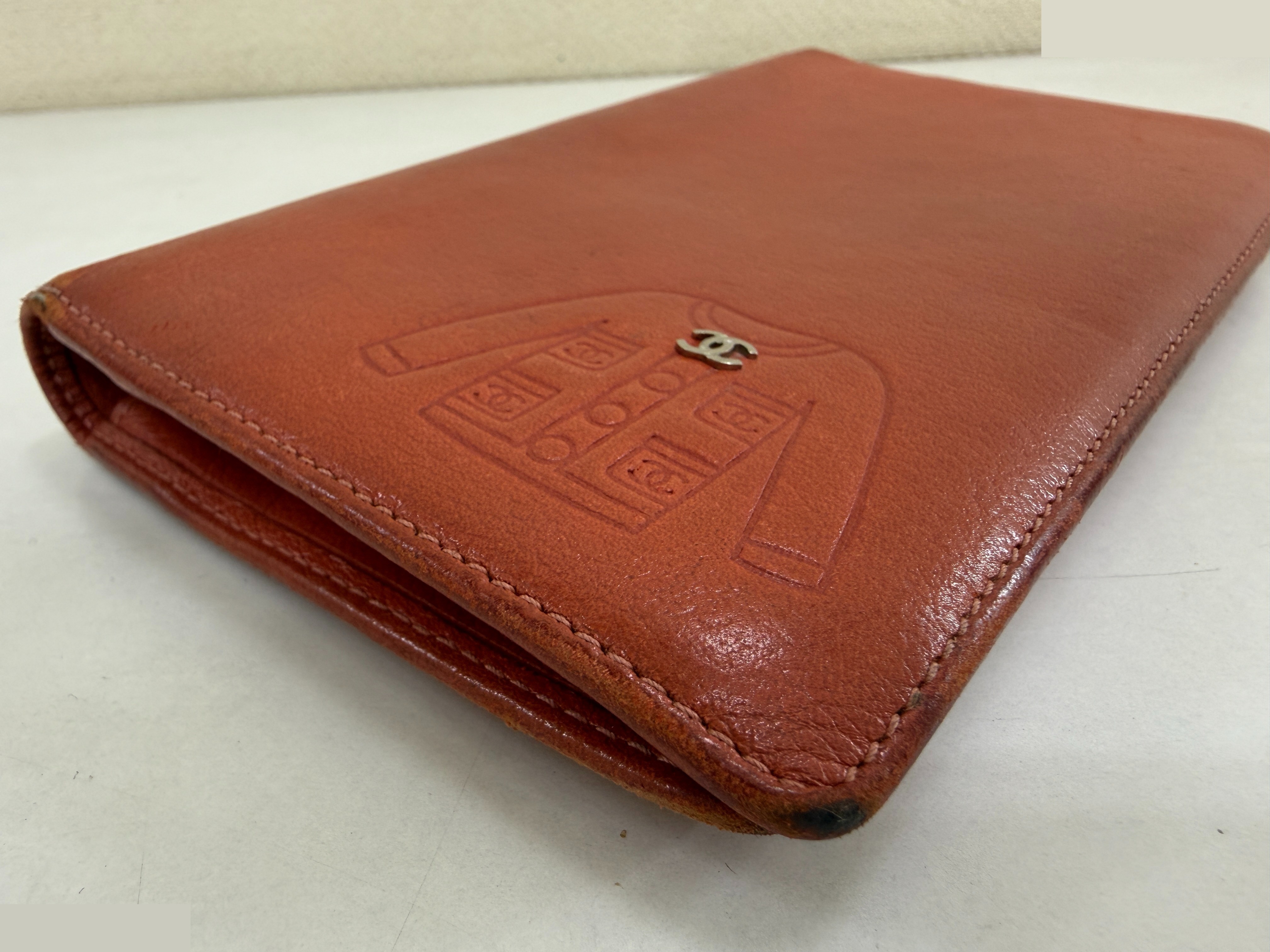 Bi-fold long wallet, Coco Mark & jacket motif, serial number 13. — view 7