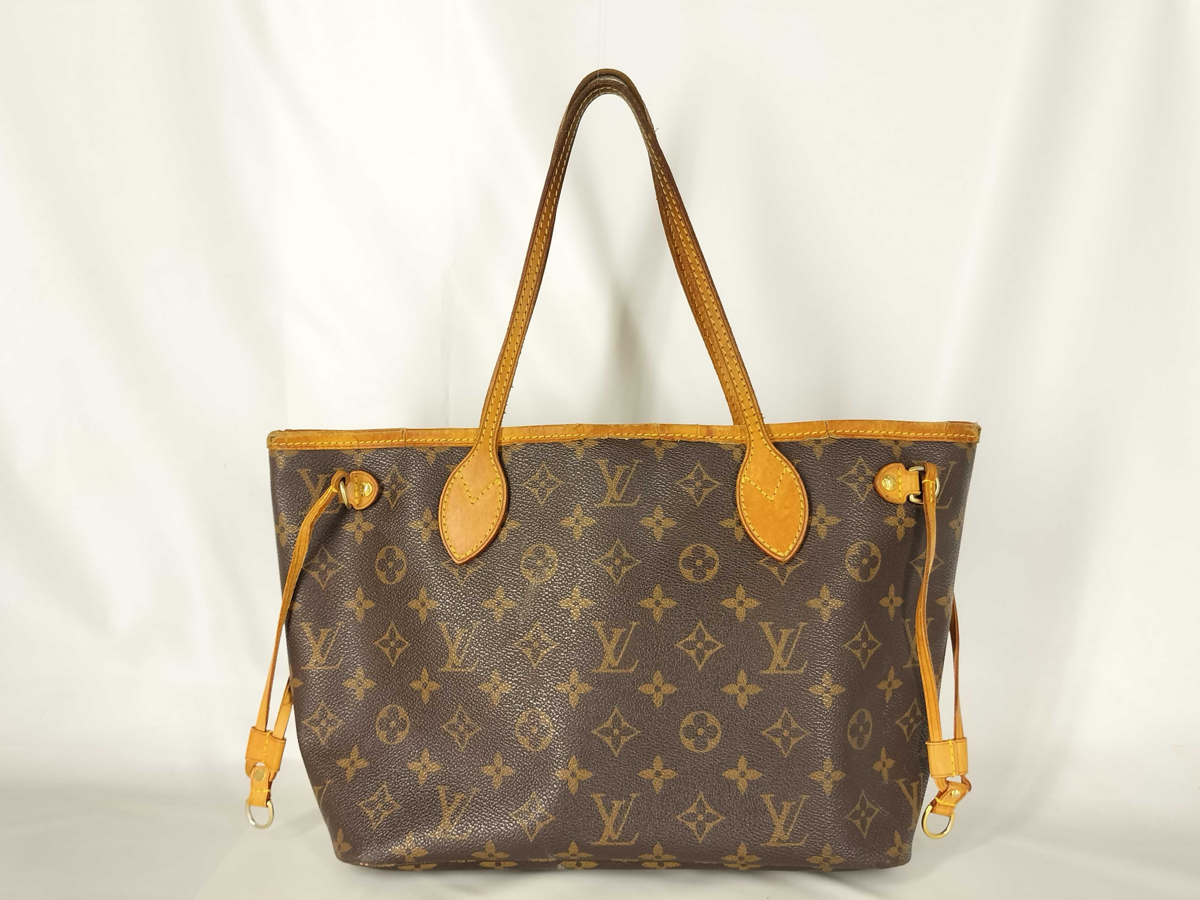 Monogram M40155 Neverfull PM (Older Model) Tote Bag (Condition Considered)