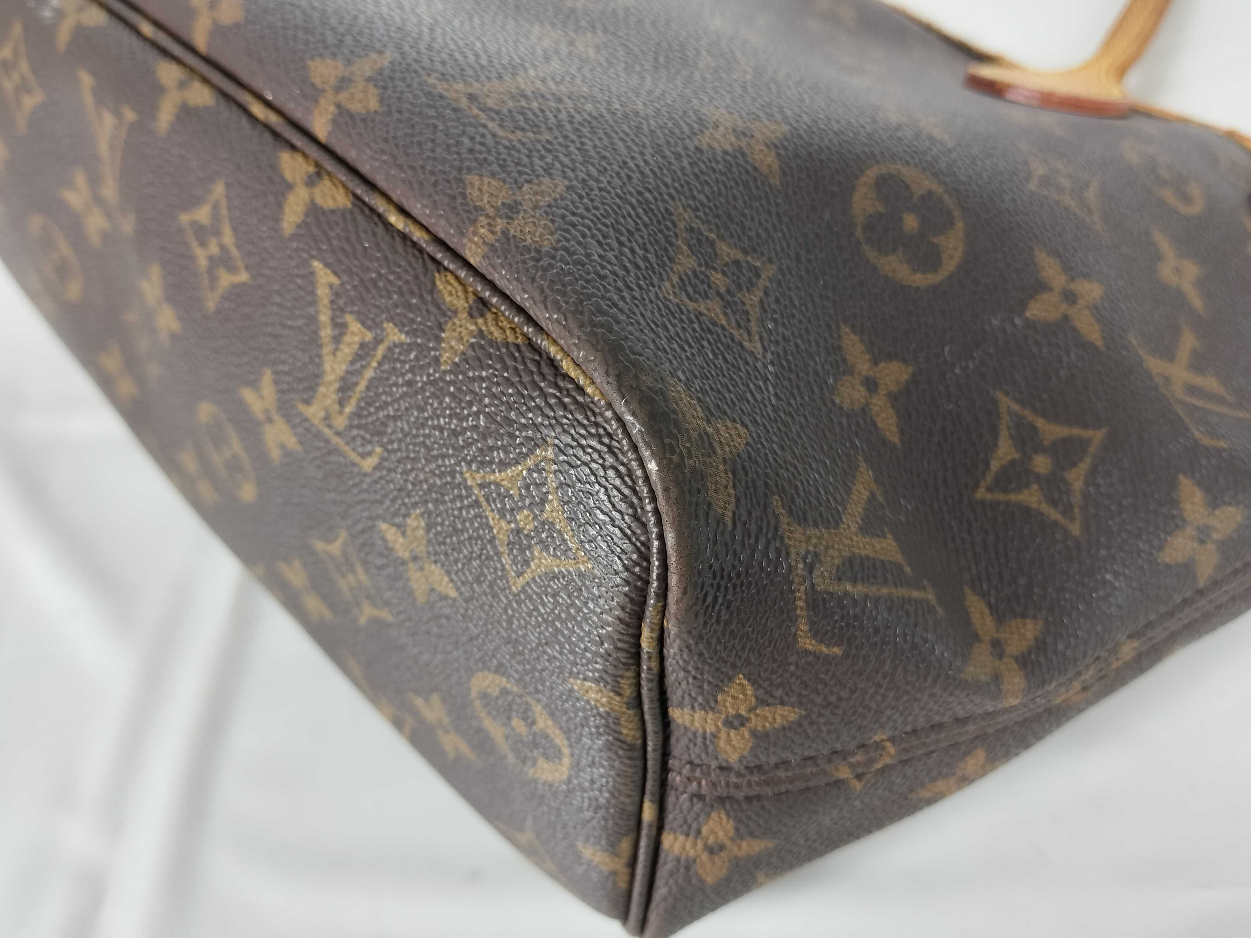 Monogram M40155 Neverfull PM (Older Model) Tote Bag (Condition Considered) — view 6