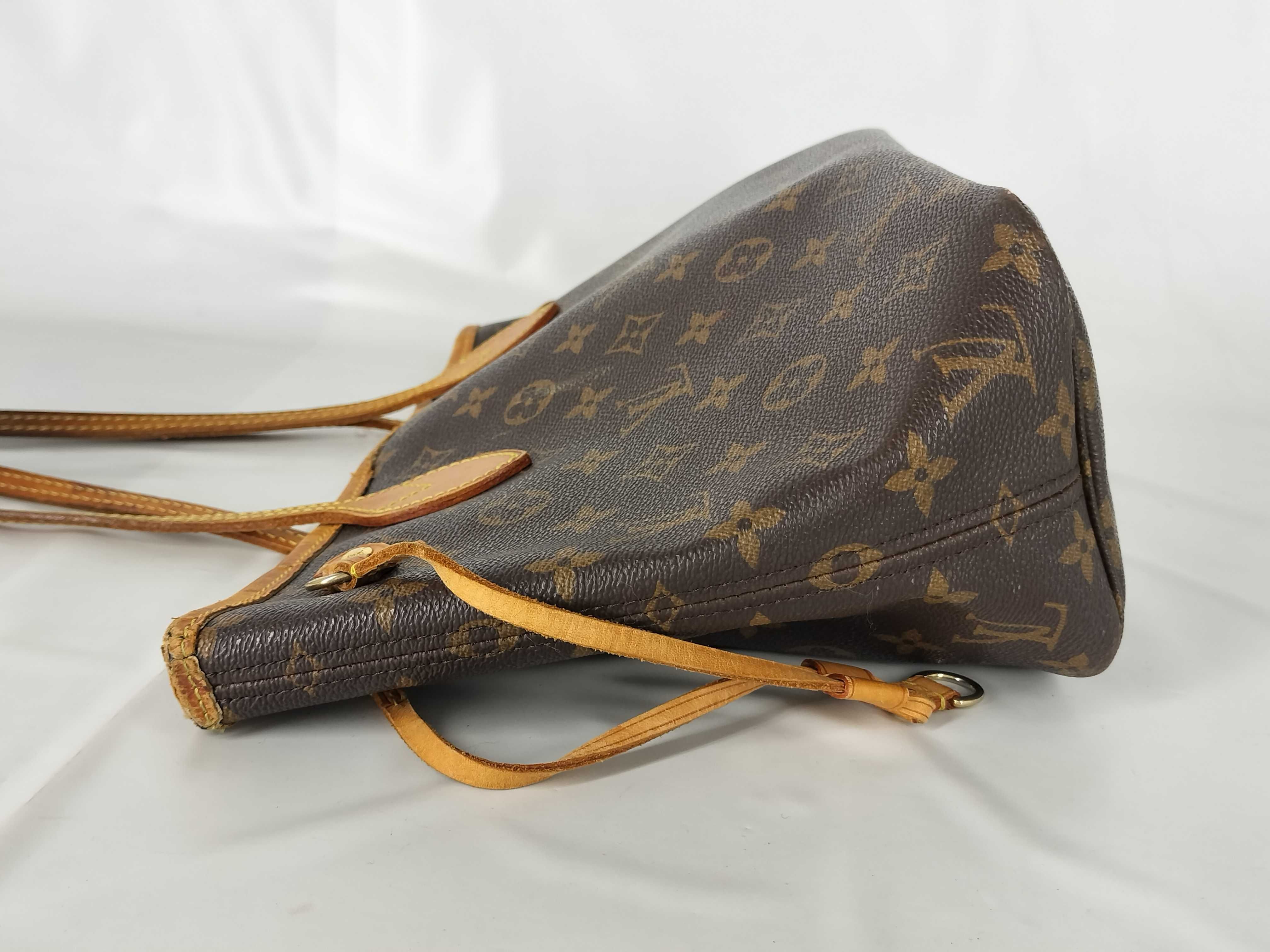 Monogram M40155 Neverfull PM (Older Model) Tote Bag (Condition Considered) — view 8